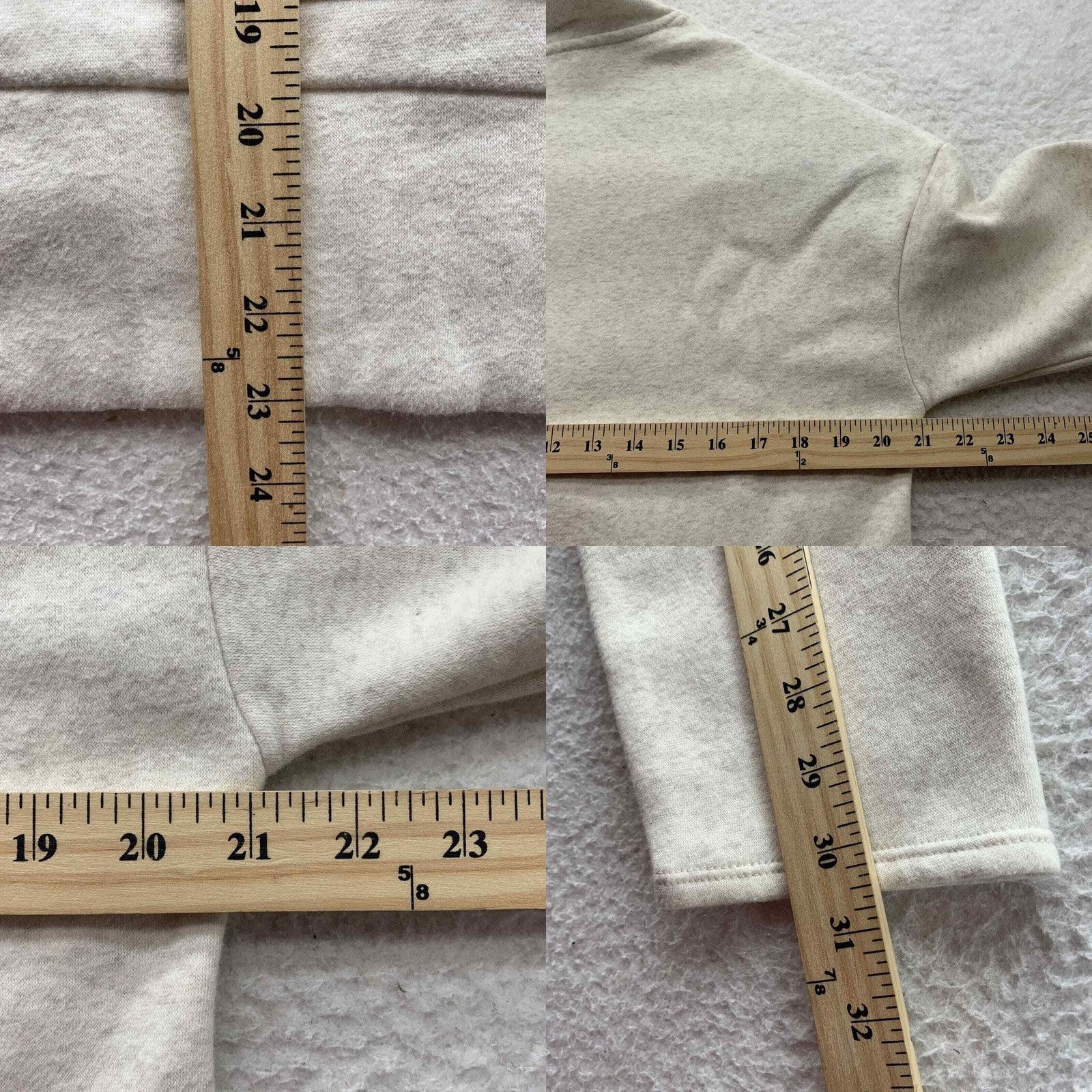 Fabletics Fabletics Hoodie Womens Small S Cream White Sweatshirt Pullover Athleisure Yoga Loose Fit Size S / US 4 / IT 40 - 8 Thumbnail