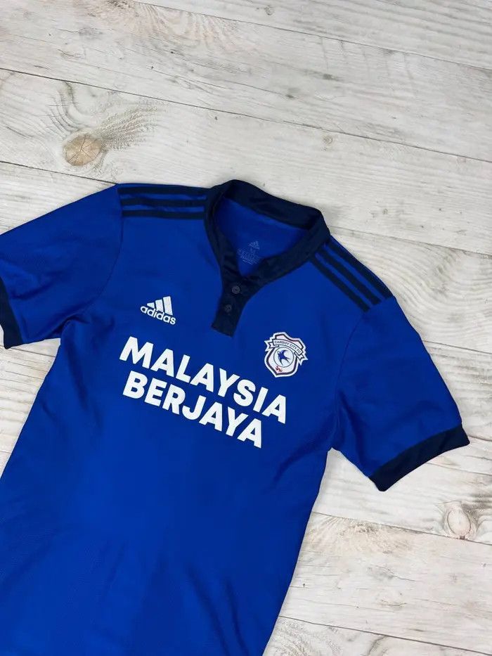 Adidas Adidas Cardiff City 2021 2022 Moore #10 Home Shirt Jersey Size US M / EU 48-50 / 2 - 4 Thumbnail
