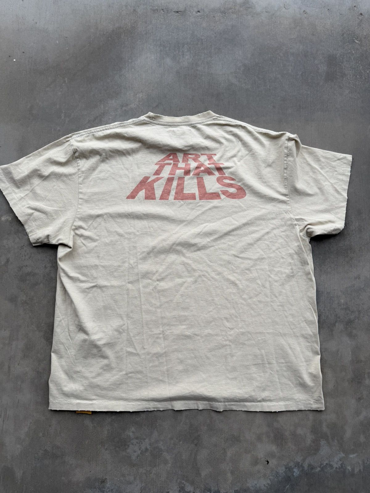 Gallery Dept. Gallery Dept. “See Thru People” T-Shirt – Natural NWT Medium Size US M / EU 48-50 / 2 - 2 Thumbnail