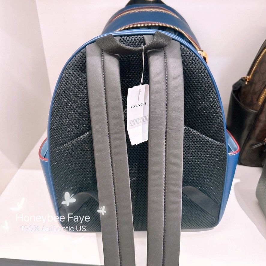 Coach Court Backpack In Signature Denim CZ778 Size ONE SIZE - 2 Thumbnail