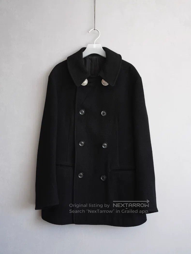 Yohji Yamamoto YOHJI YAMAMOTO Silver Button Double-breasted Jacket Size US L / EU 52-54 / 3 - 4 Thumbnail