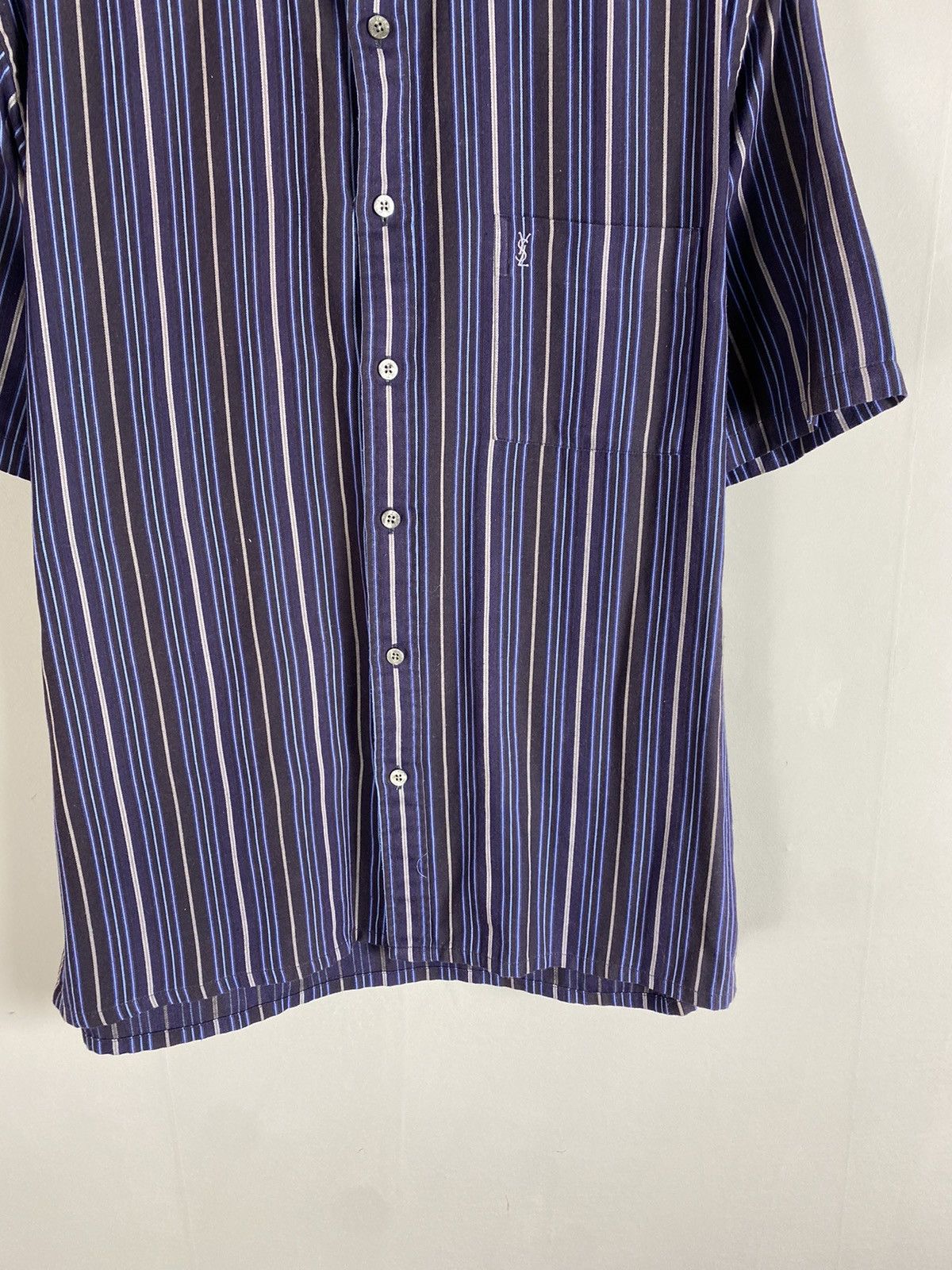 Yves Saint Laurent Vintage 90s YSL Yves Saint Laurent shirt Size US L / EU 52-54 / 3 - 4 Thumbnail