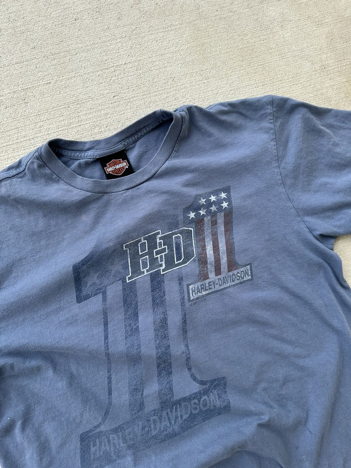 Harley Davidson × Vintage Vintage Harley Davidson Tee Size US M / EU 48-50 / 2 - 2 Thumbnail