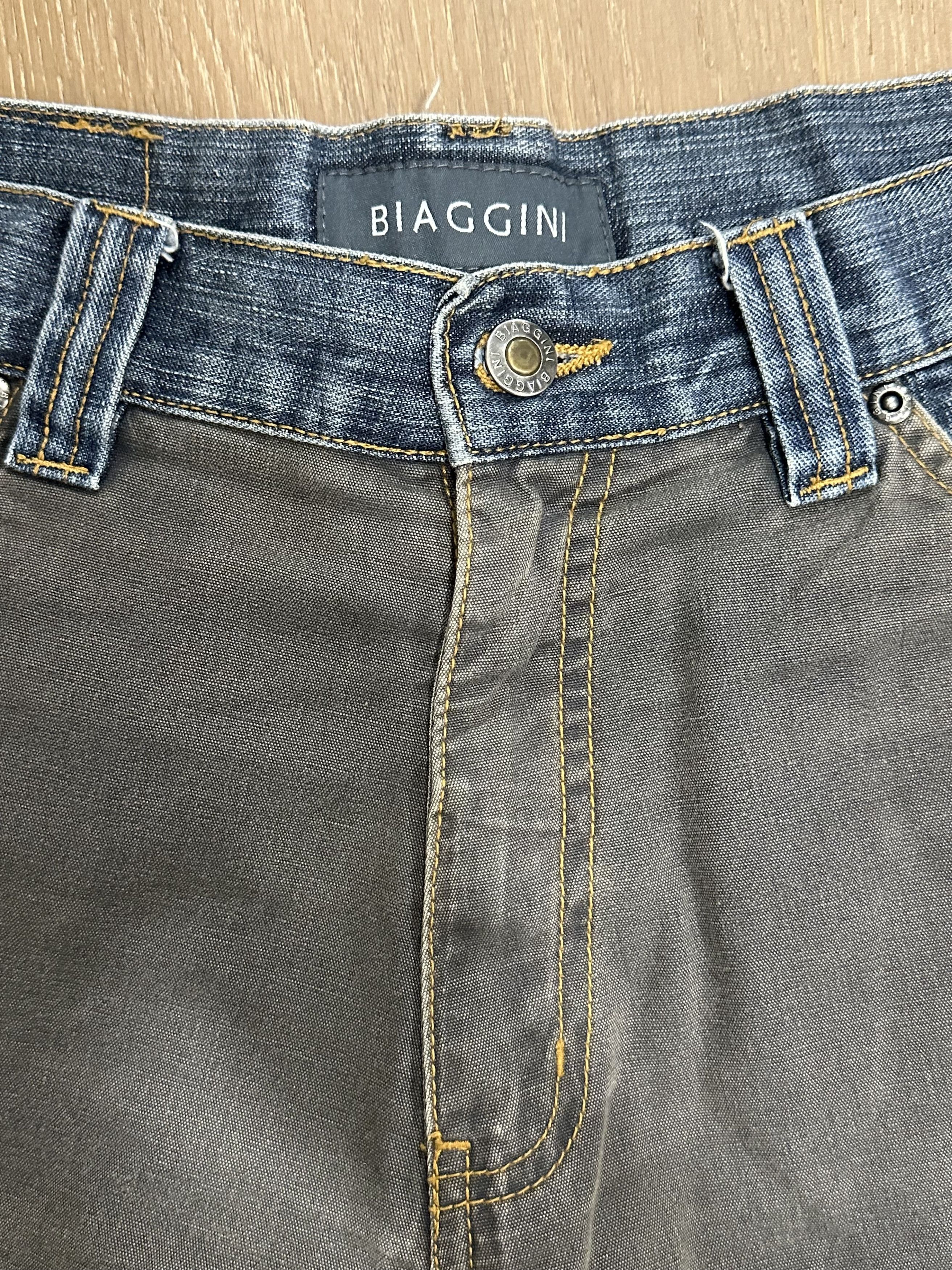 Vintage Vintage Biaggini Recontructed Hybrid Jean Size US 33 - 4 Thumbnail