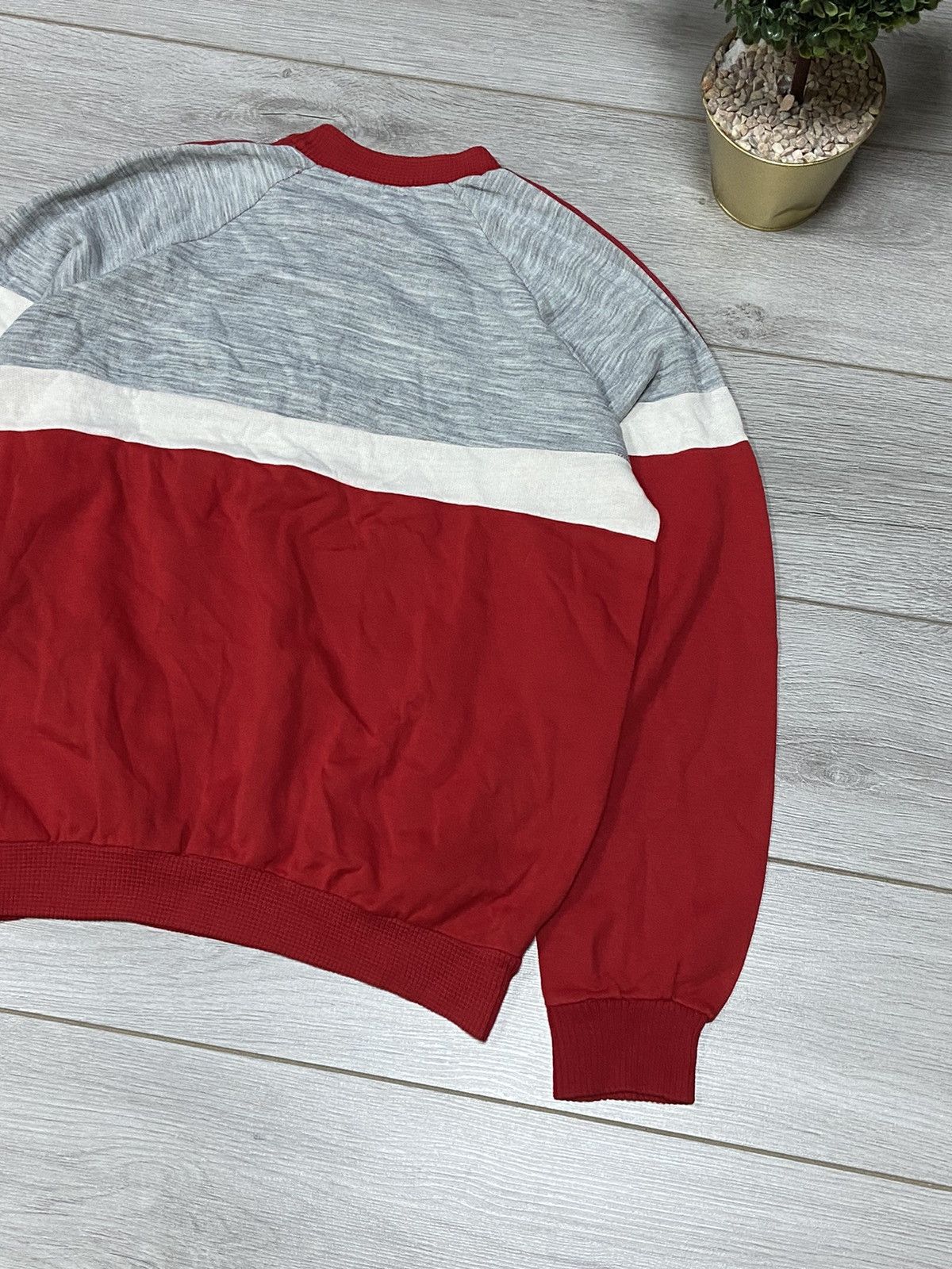 Adidas Adidas Ventex made in France vintage sweatshirt stripes Size US L / EU 52-54 / 3 - 8 Thumbnail