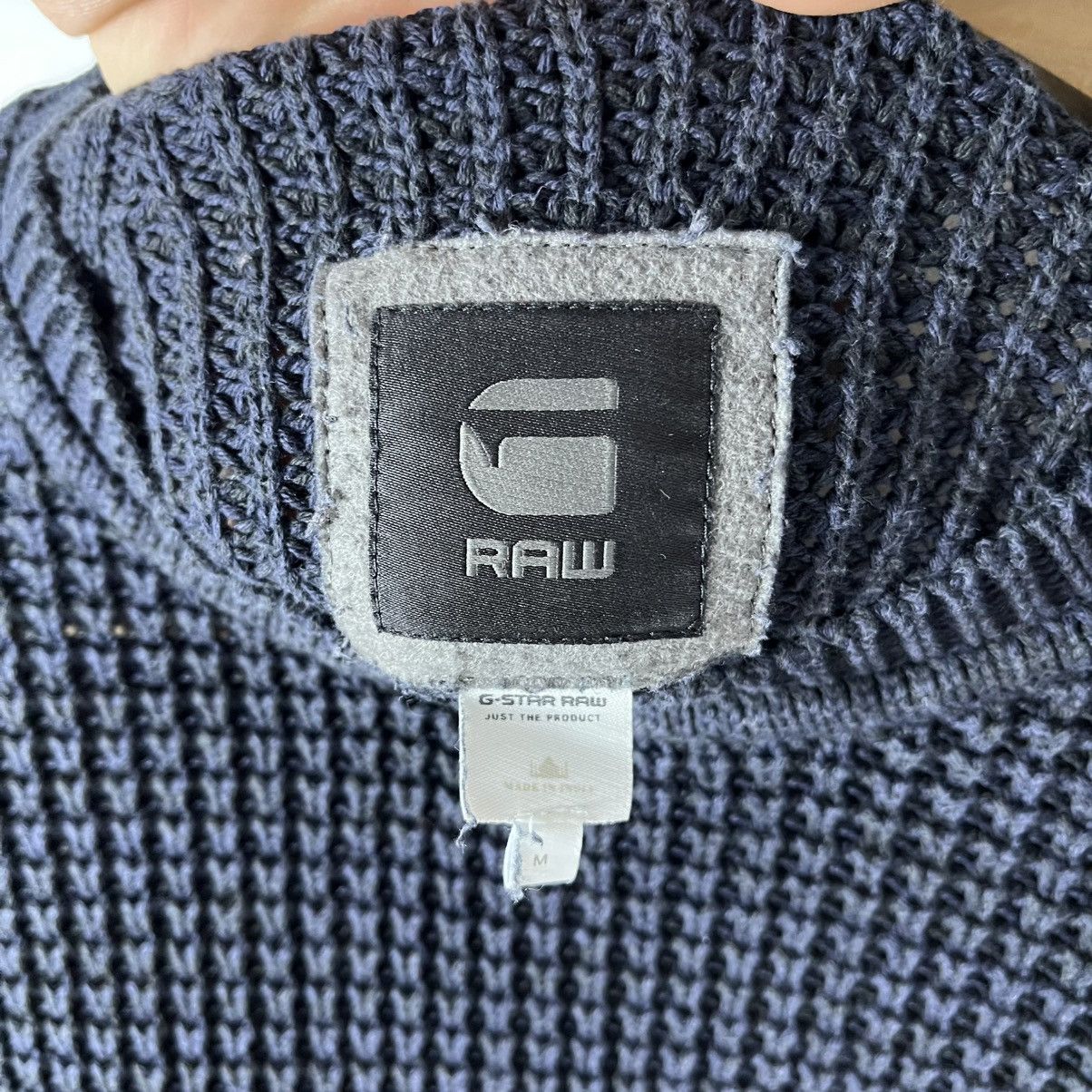 G-Star G-Star RAW Knitted Avisar Sweater Avant-Garde Y2K Streetwear Size US M / EU 48-50 / 2 - 5 Thumbnail