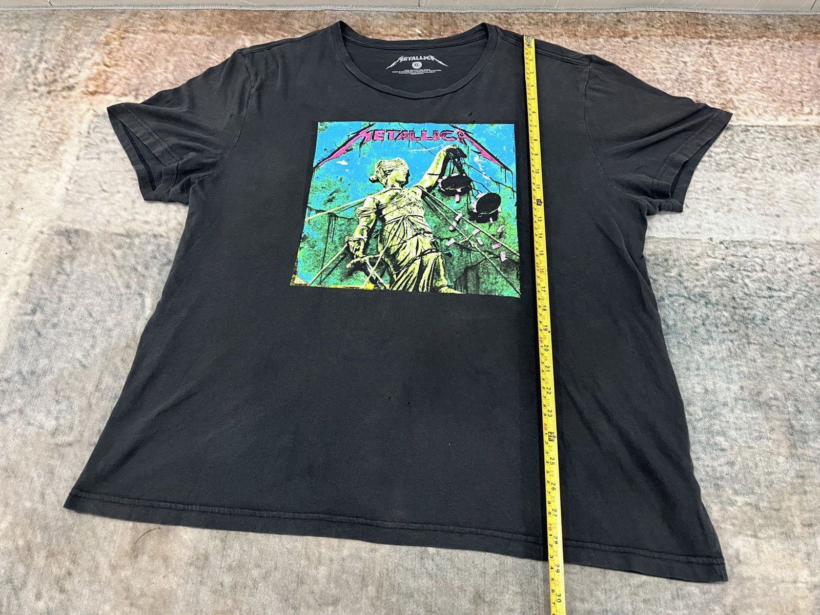 Band Tees × Metallica Metallica And Justice For All Man Size US XL / EU 56 / 4 - 6 Thumbnail