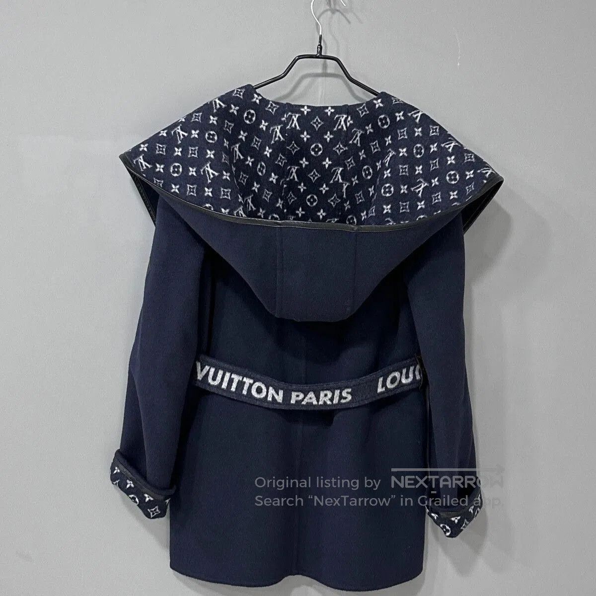 Louis Vuitton louis vuitton navy monogram bathrobe coat. Size S / US 4 / IT 40 - 2 Thumbnail