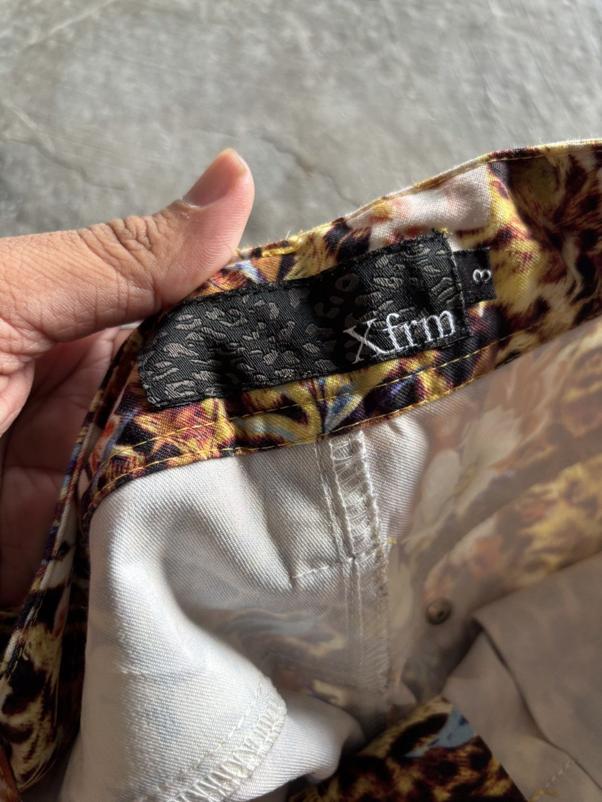 20471120 × Hysteric Glamour × If Six Was Nine Crazy XFRM leopard flower overprint short punk rockstar Size US 32 / EU 48 - 5 Thumbnail