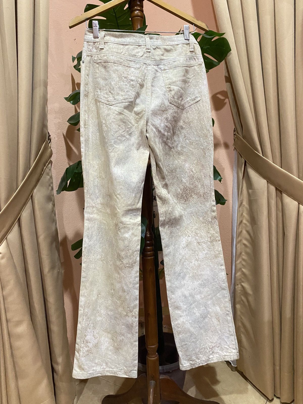 Japanese Brand Vintage Pianurastudio Distressed Sand-Wash Artistic Finish Size 28" / US 6 / IT 42 - 9 Thumbnail