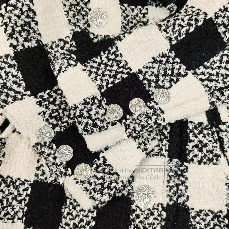 Chanel Chanel Roman series soft tweed medium and long jacket Size XS / US 0-2 / IT 36-38 - 4 Thumbnail