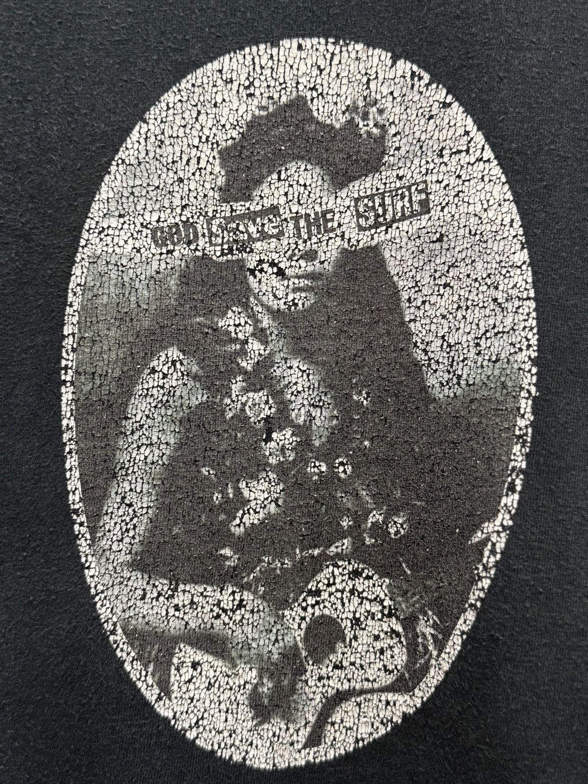 Hysteric Glamour Vintage Hysteric Glamour God Save The Surf Faded Tee Size US M / EU 48-50 / 2 - 3 Thumbnail
