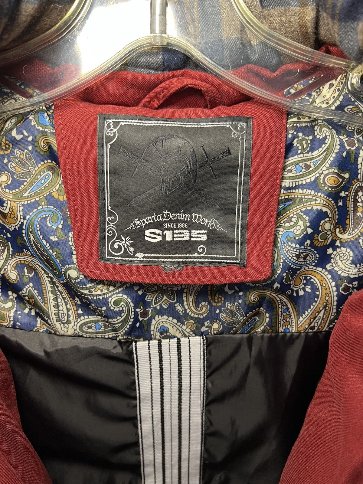A&G Rock Vintage S135 Sparta Denim World modular plaid puffer jacket Size US L / EU 52-54 / 3 - 4 Thumbnail