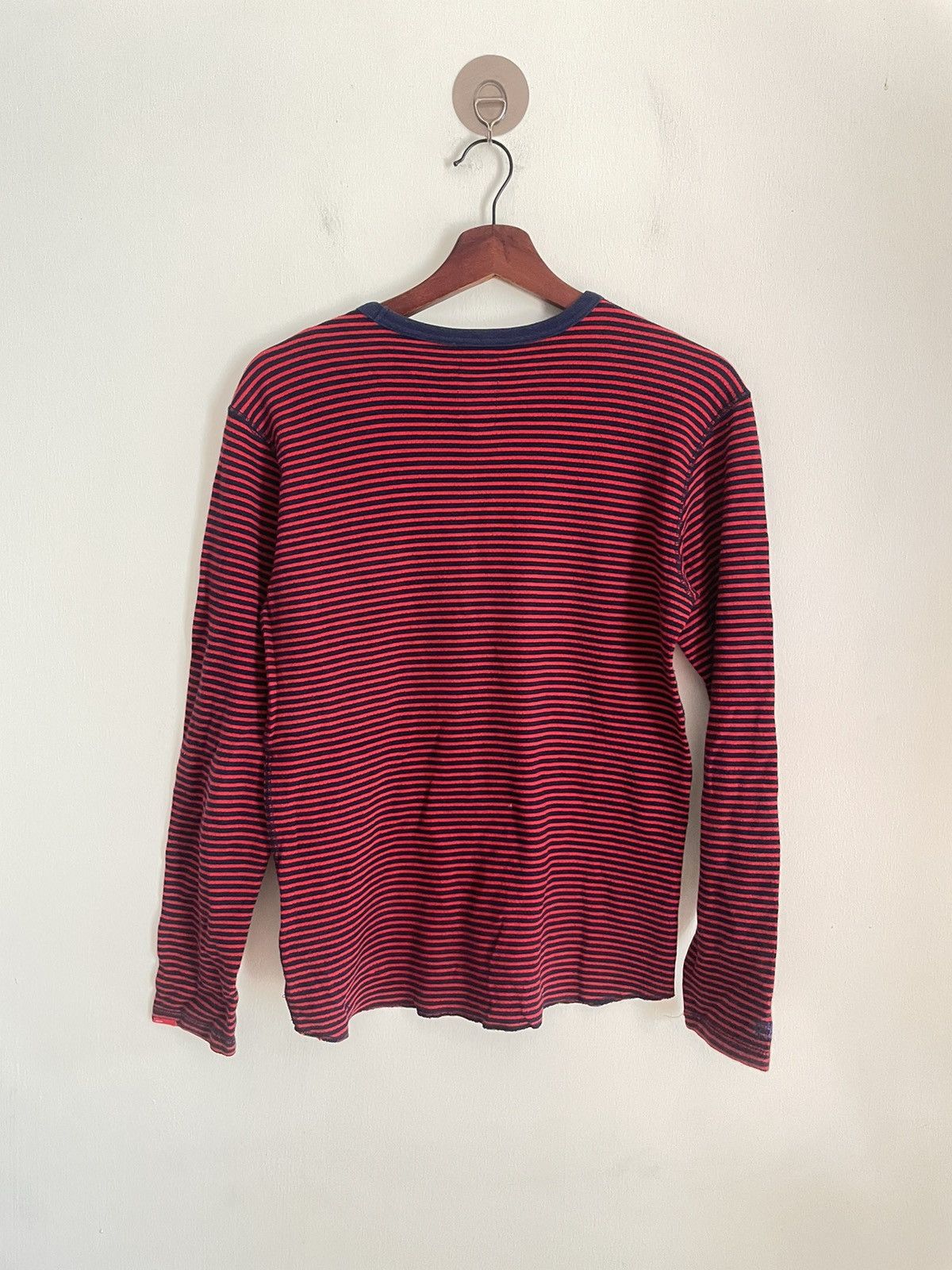 Japanese Brand × Neighborhood × Wtaps Wtaps x Neighborhood Striped Long Sleeve Tee Size US S / EU 44-46 / 1 - 2 Thumbnail
