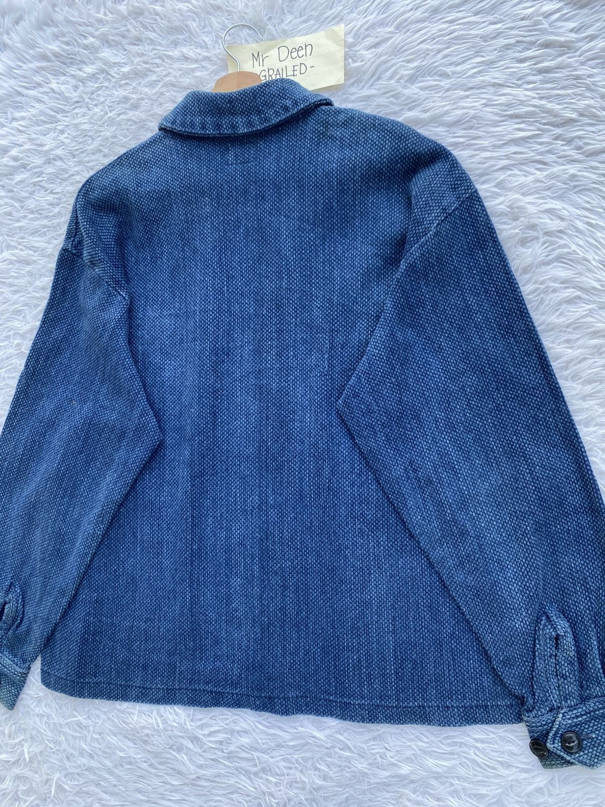 Nepenthes Vintage 90s Nepenthes Blue Worker Chore Jacket Size US L / EU 52-54 / 3 - 23 Thumbnail