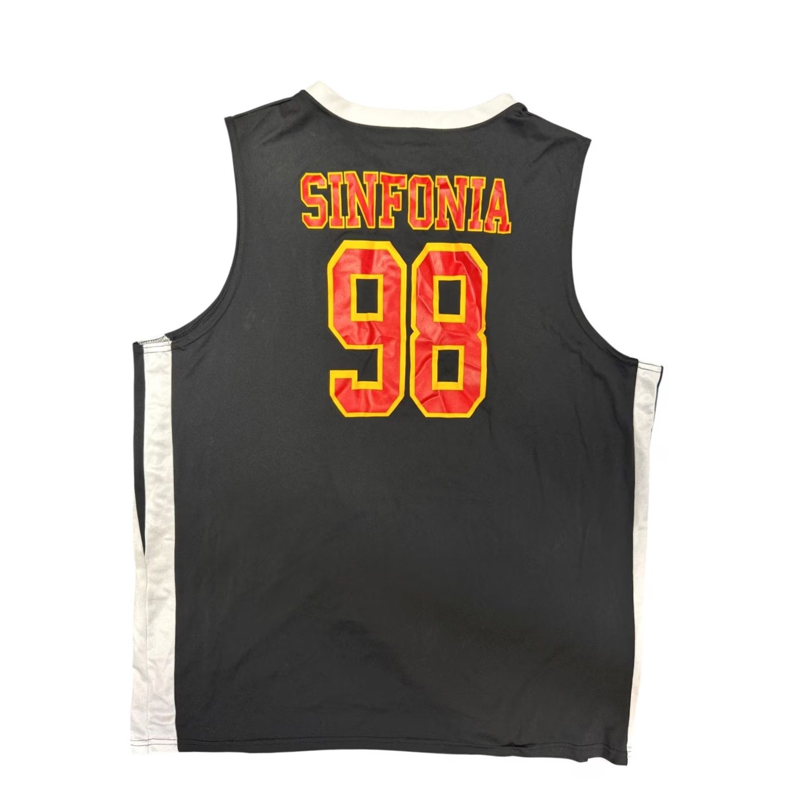 Augusta Sportswear VINTAGE Phi Mu Alpha Sinfonia Basketball Jersey Men's 2XL Black Red Yellow White Size US XXL / EU 58 / 5 - 2 Thumbnail