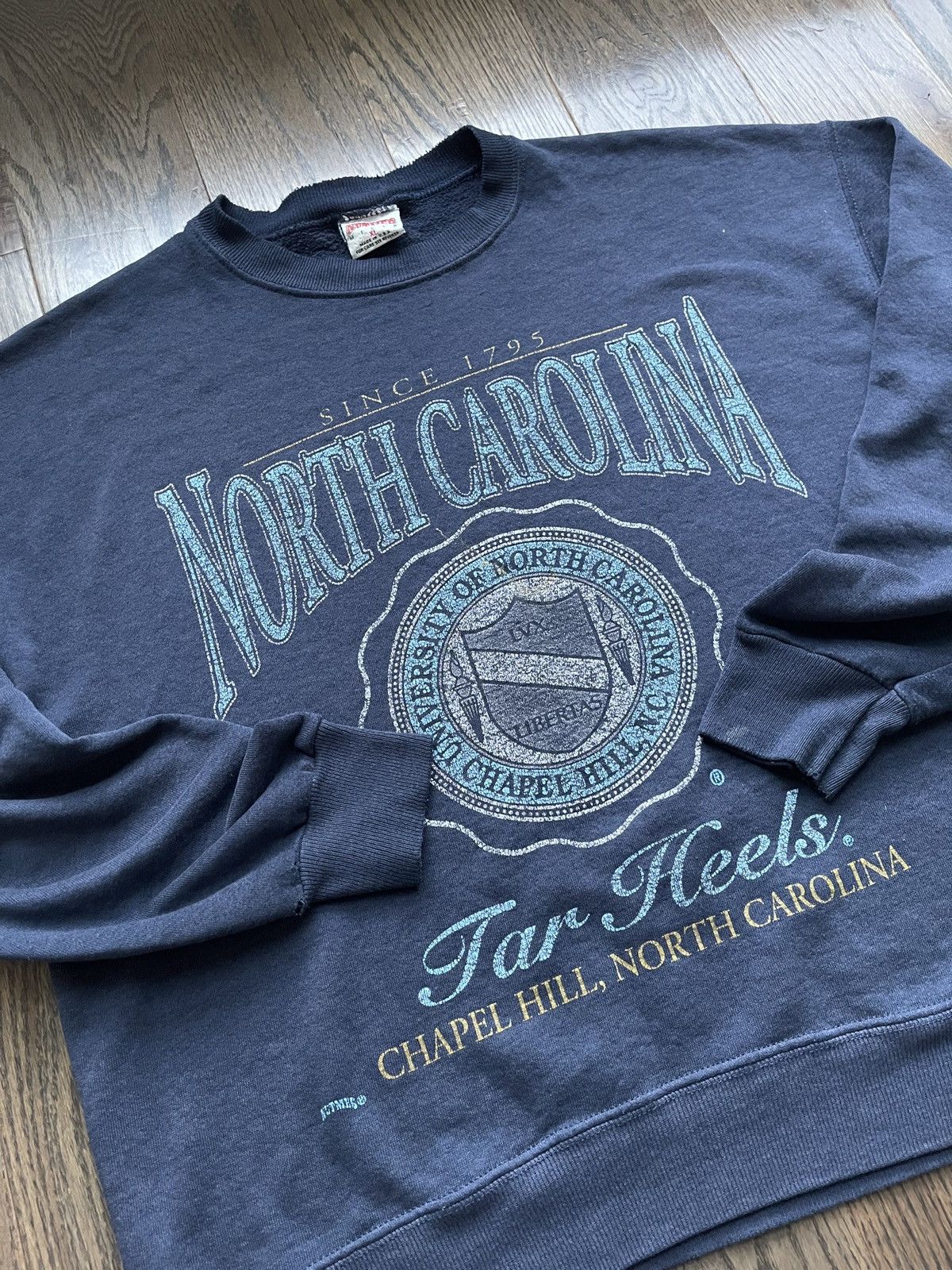 Nutmeg Vintage 90s Nutmeg UNC Tarheels Crewneck Size US XL / EU 56 / 4 - 5 Thumbnail
