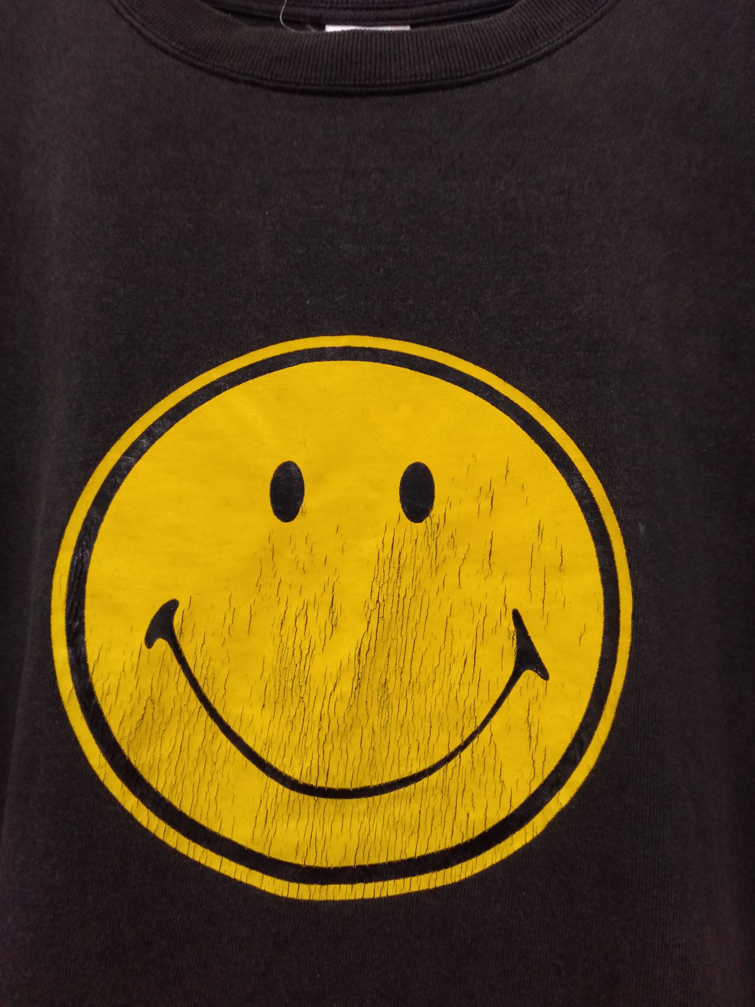 Vintage Vintage Smiley symbol art streetwear t shirt Size US L / EU 52-54 / 3 - 4 Thumbnail