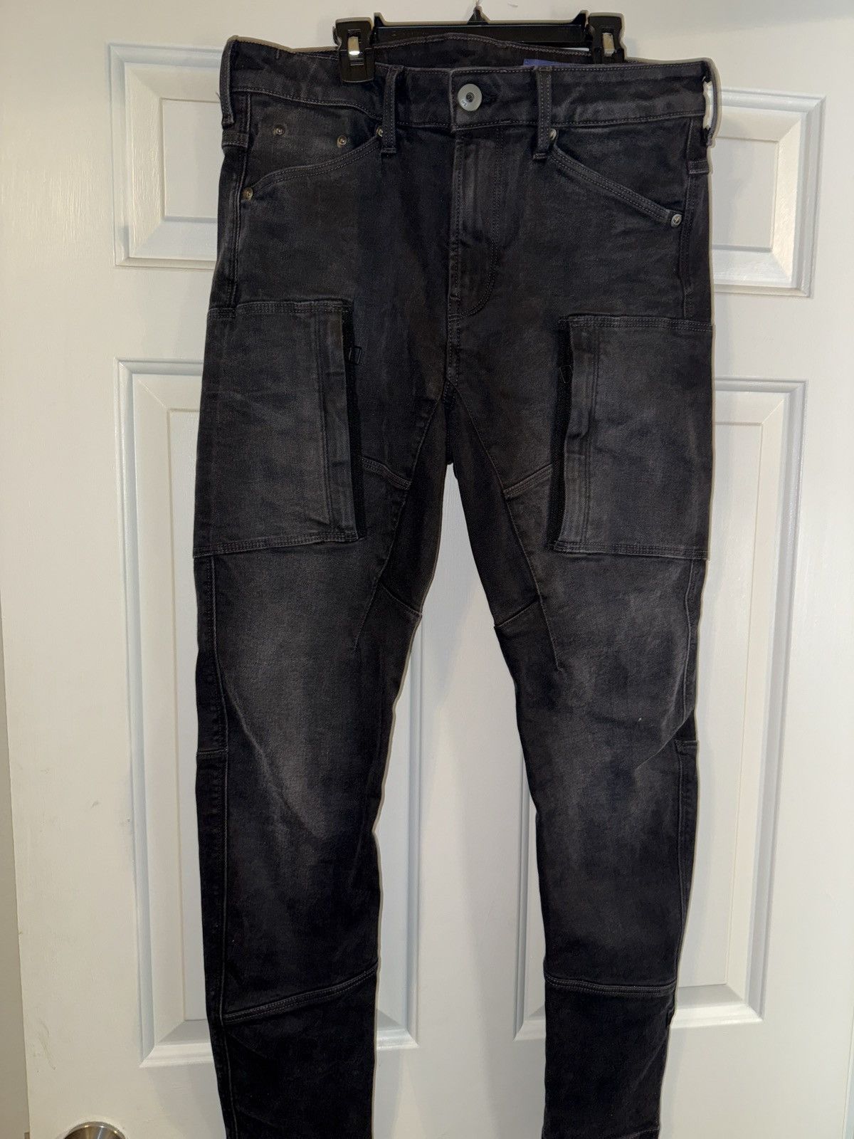 G-Star Gstar 3D Skinny Denim Cargos Size US 33 - 1 Thumbnail
