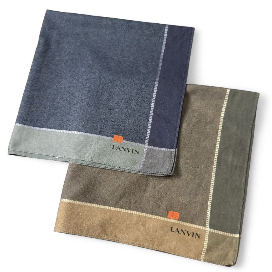 Lanvin 🔥Handkerchief | Neckerchief | Bandana | Pocket-square | Size ONE SIZE - 1 Thumbnail
