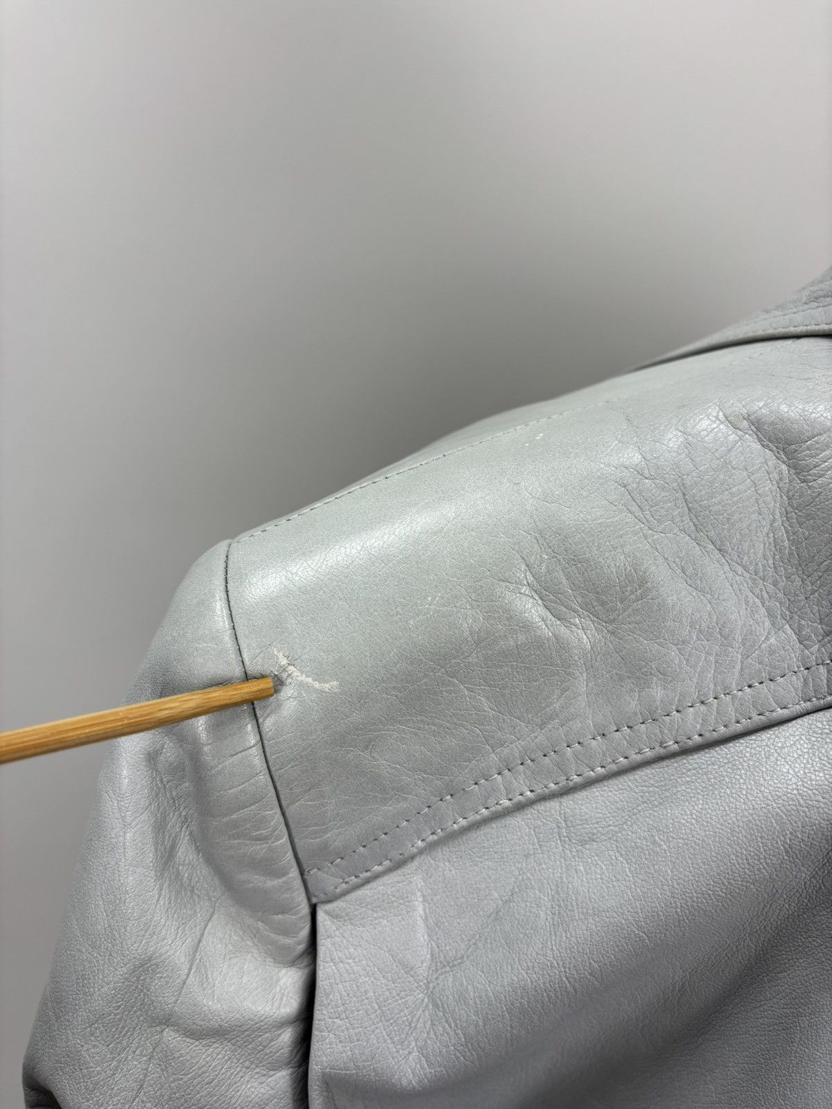 Valentino Womens vintage leather coat jacket Mario Valentino Size L/XL Size L / US 10 / IT 46 - 11 Thumbnail