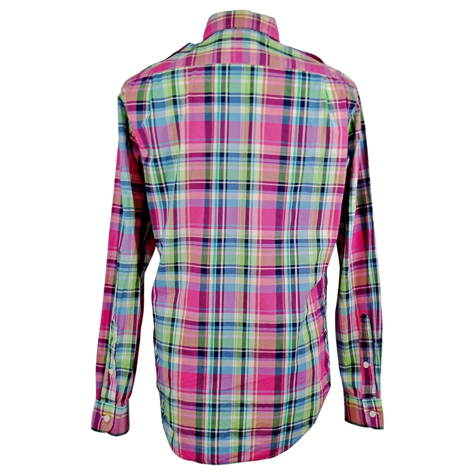 Polo Ralph Lauren Polo Ralph Lauren Military Pink Plaid L/S Button Down Shirt Size US S / EU 44-46 / 1 - 3 Thumbnail