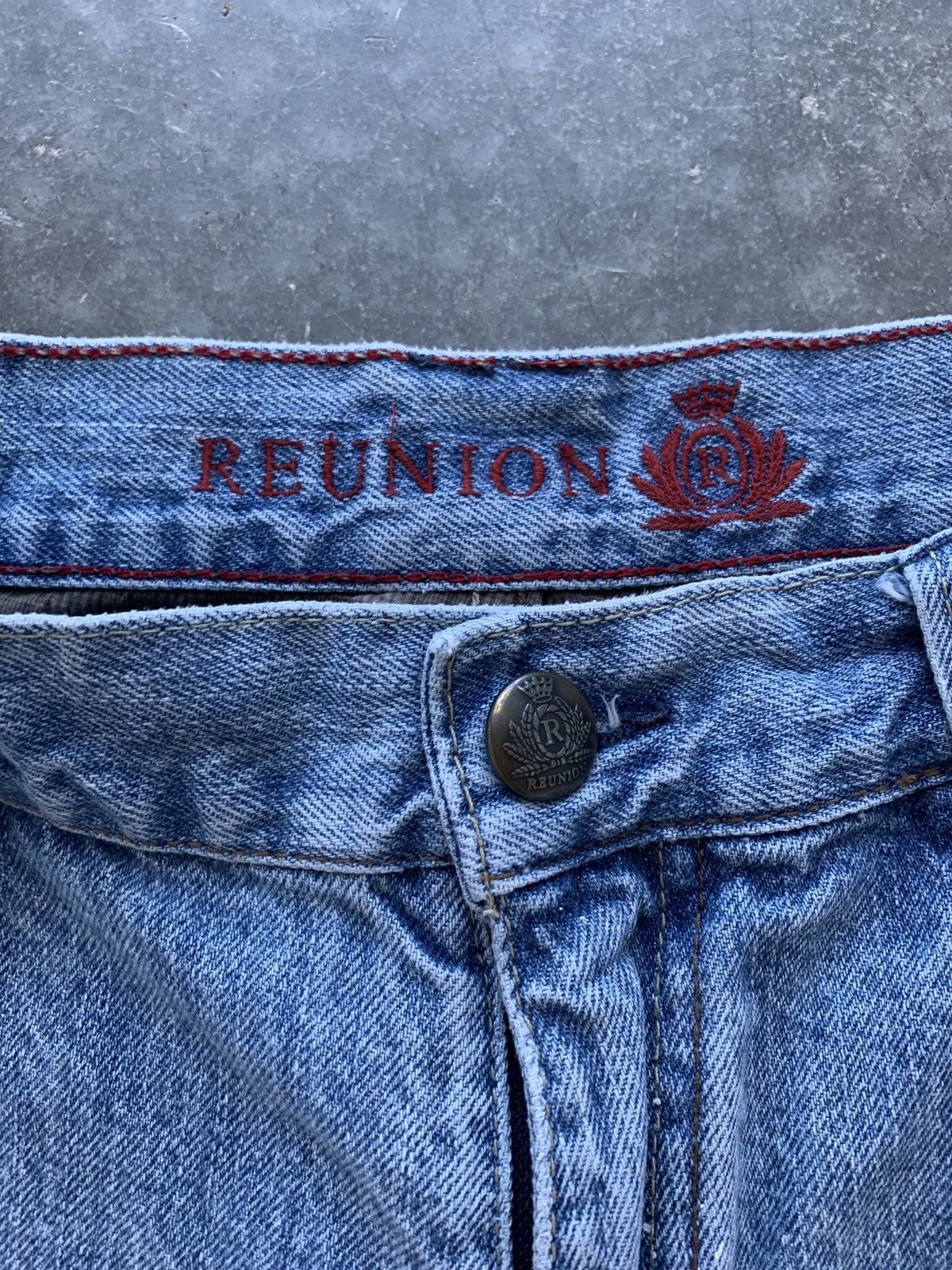 Vintage Crazy Vintage Y2K Baggy Light Wash Jean Shorts Painter Size US 36 / EU 52 - 5 Thumbnail