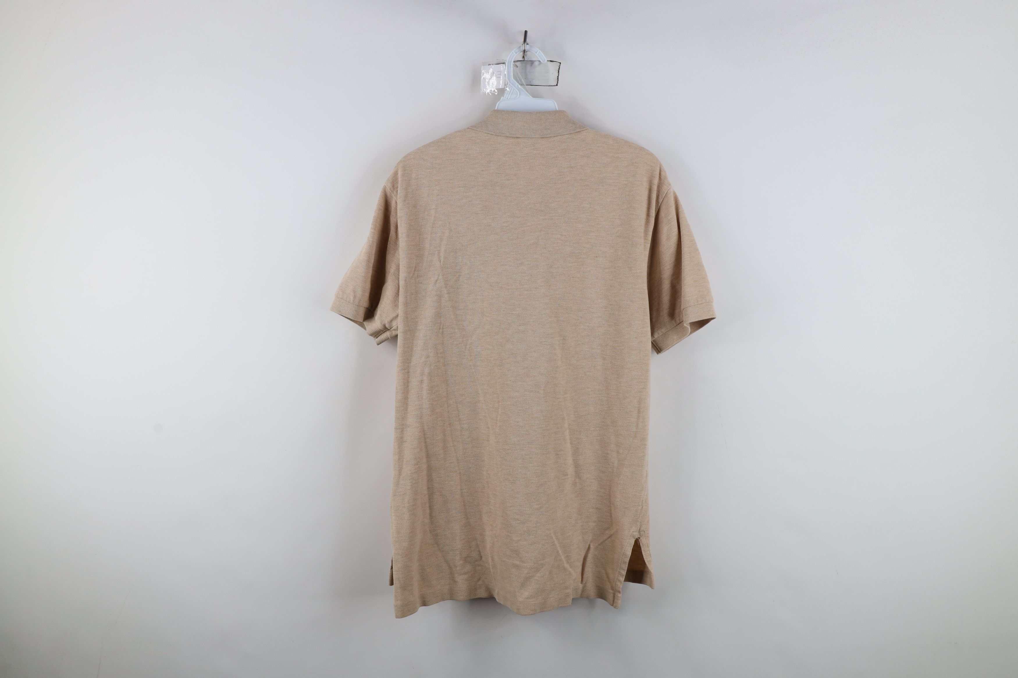Polo Ralph Lauren Vintage 90s Ralph Lauren Pique Cotton Golf Polo Shirt Beige Size US S / EU 44-46 / 1 - 12 Thumbnail