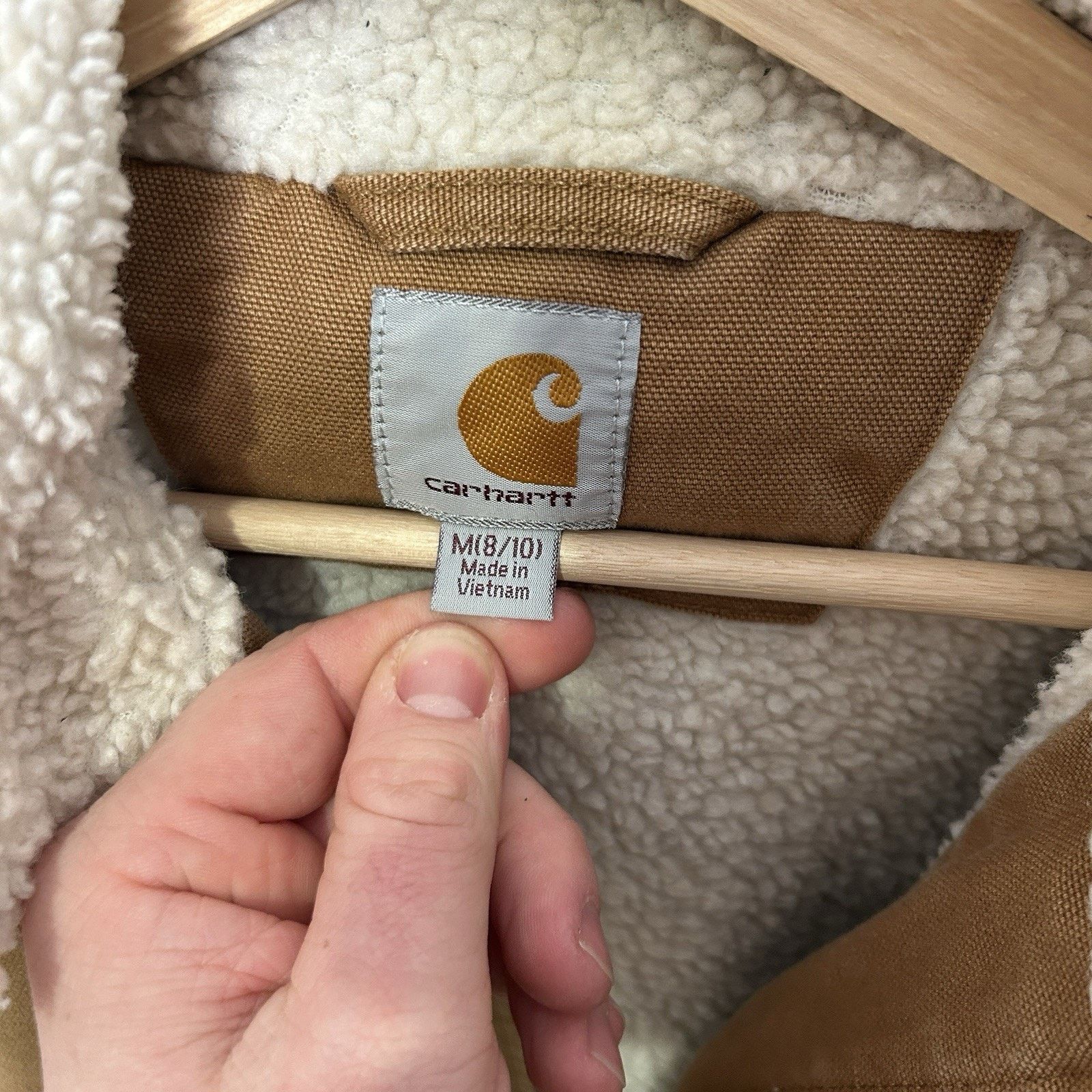 Carhartt Carhartt Sherpa-Lined Wildwood Jacket “Brown” 100815-211 Size M / US 6-8 / IT 42-44 - 11 Thumbnail