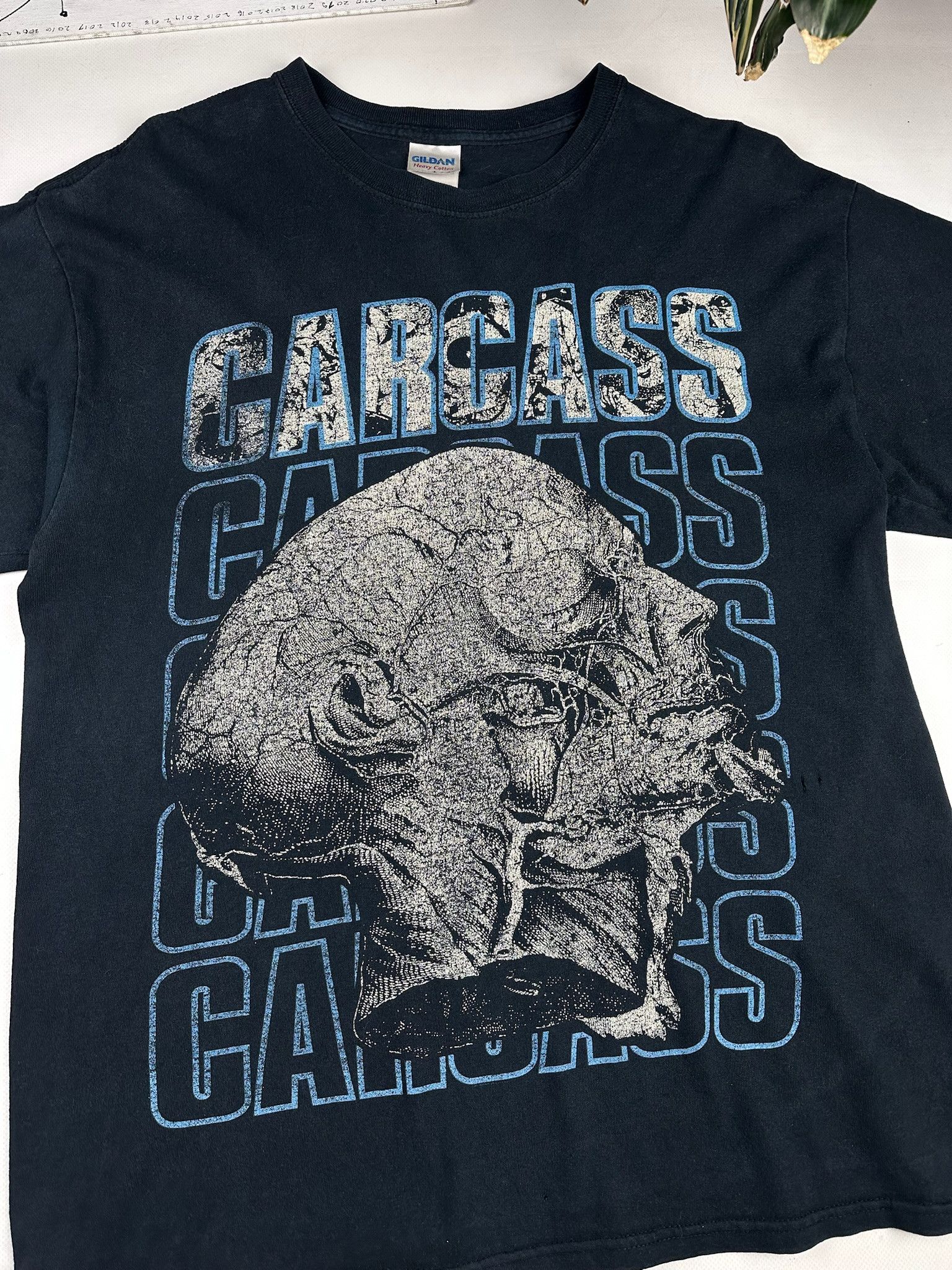 Band Tees Carcass Skull Band T-Shirt Size US L / EU 52-54 / 3 - 8 Thumbnail