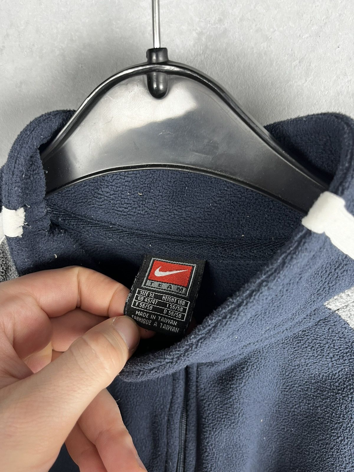 Nike × Vintage Nike team fleece vintage Size US XL / EU 56 / 4 - 6 Thumbnail