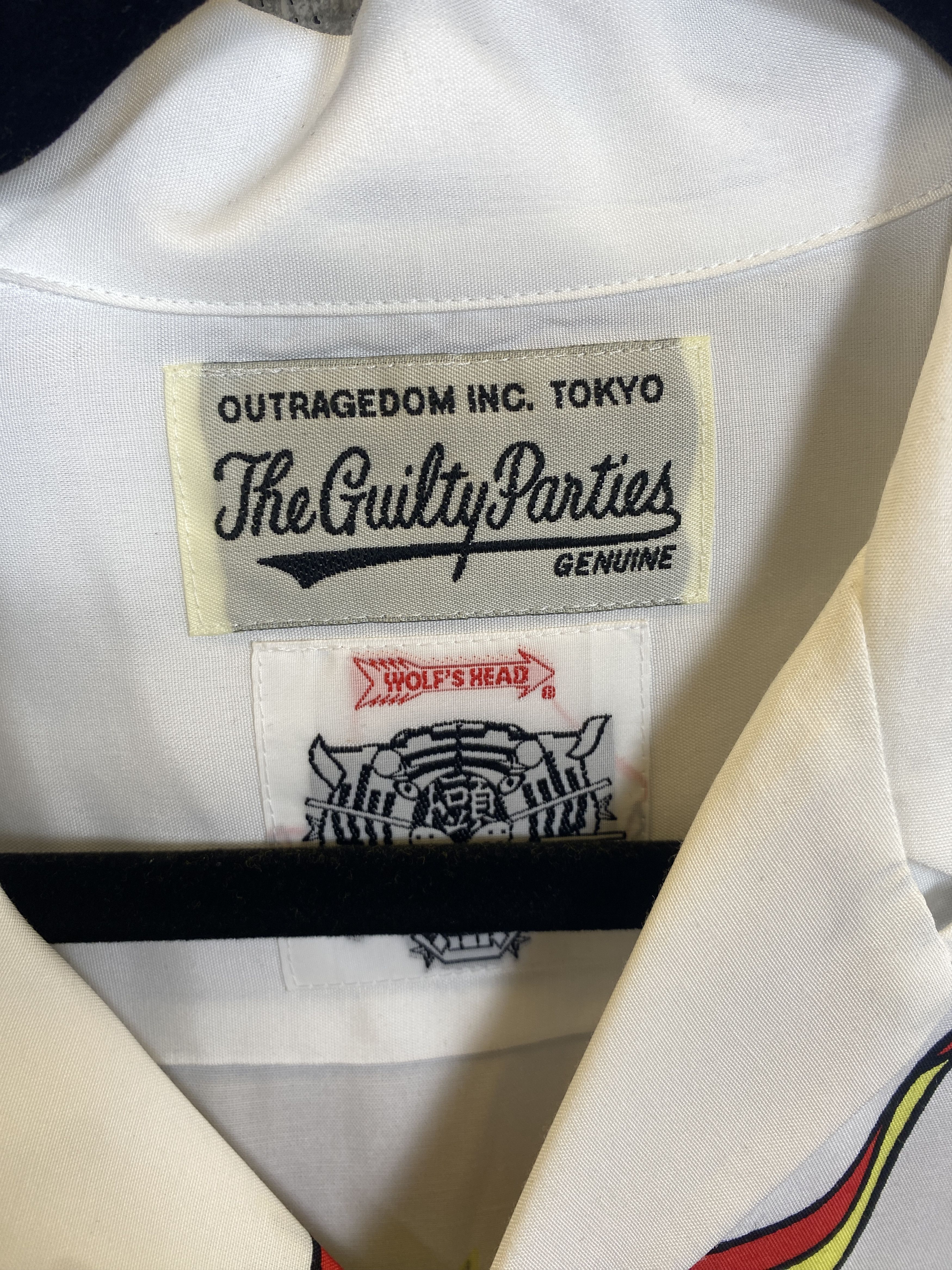 Wacko Maria GUILTY PARTIES X WACKO MARIA X WOLF'S HEAD RAYON BUTTON UP Size US S / EU 44-46 / 1 - 3 Thumbnail