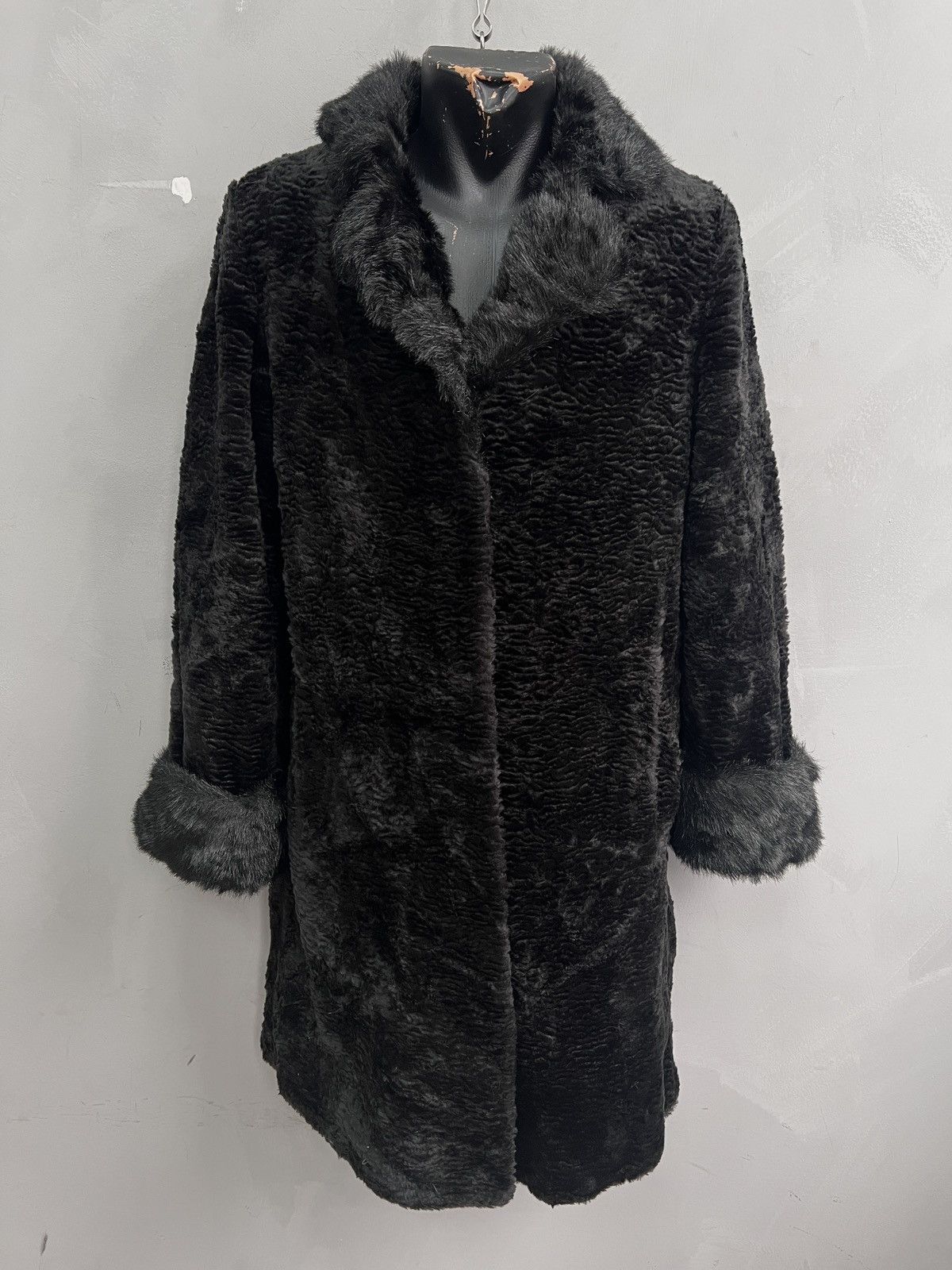 Hysteric Glamour Vintage Faux Fur Long Jakcet Black Coat if six was nine Size US M / EU 48-50 / 2 - 1 Thumbnail