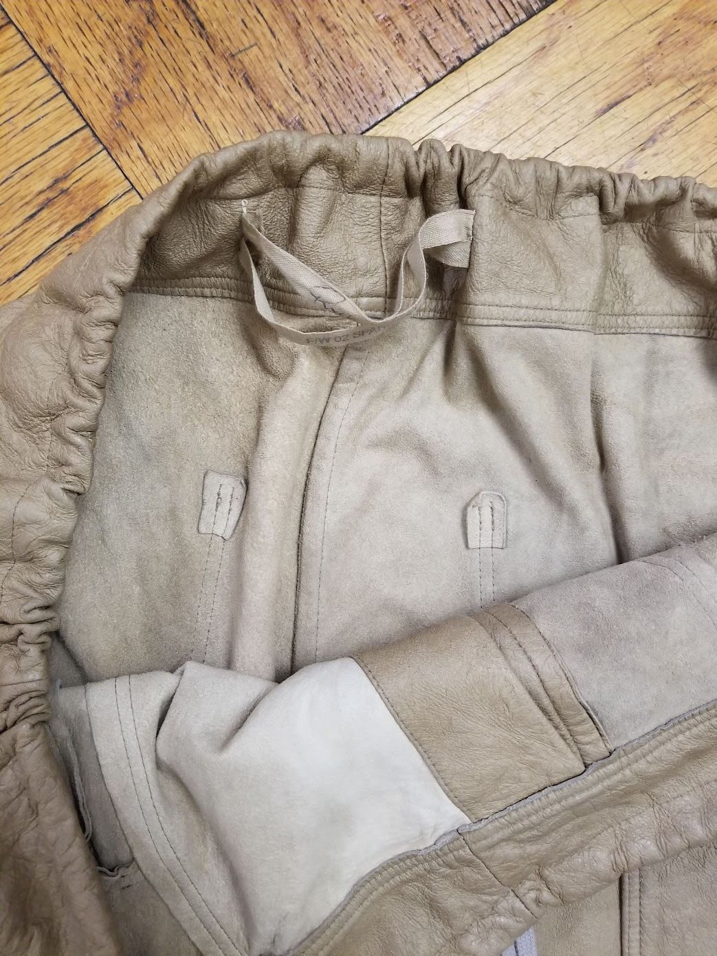 Rick Owens Rick Owens vintage cropped leather pants Sparrows f/w02 Size US 34 / EU 50 - 10 Thumbnail