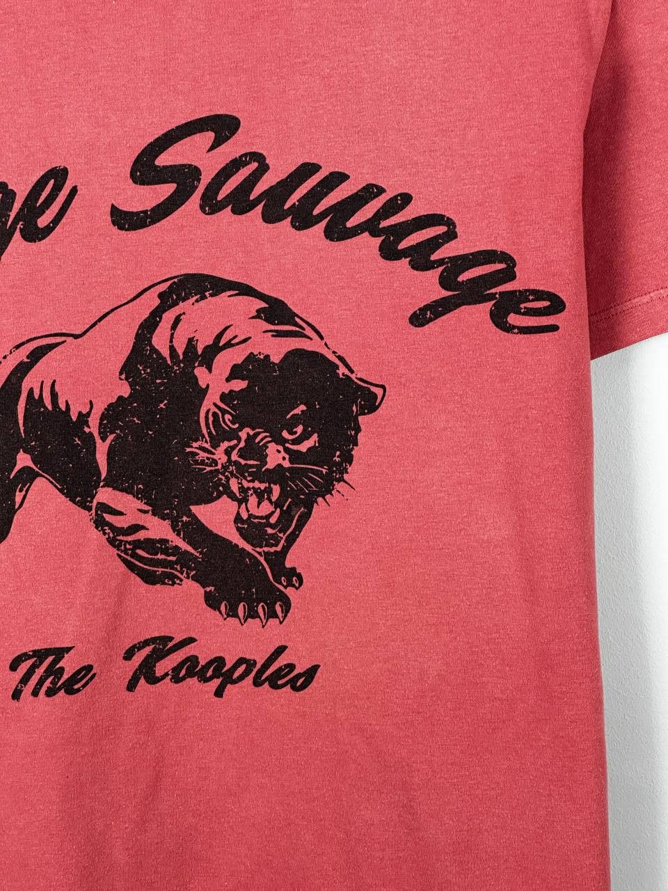 The Kooples The Kooples Washed Tiger Printed Oversized T Shirt Size US S / EU 44-46 / 1 - 4 Thumbnail