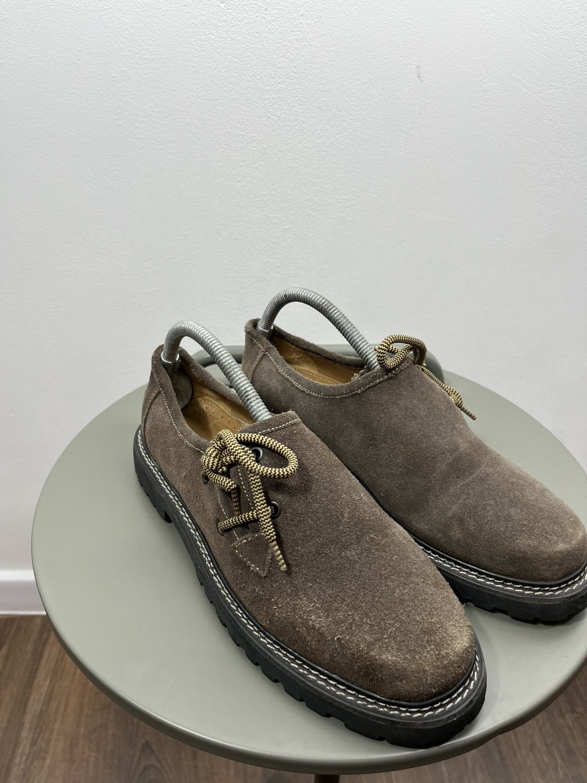 Other German Wear Trachtenmode Suede Shoes Brown Outdoor Size 41 Size US 8 / EU 41 - 2 Thumbnail
