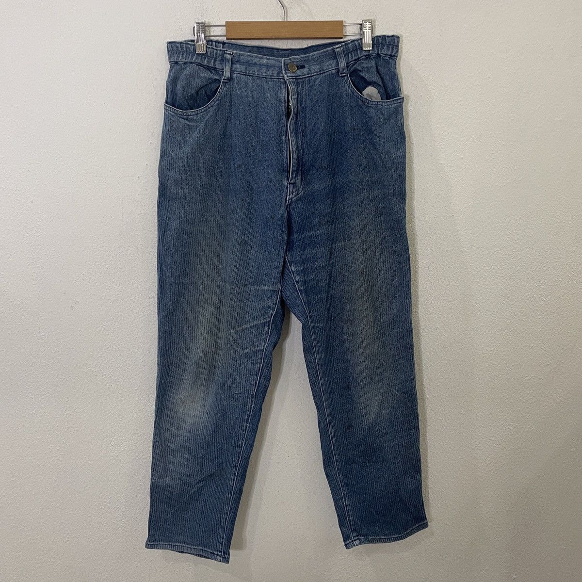 Japanese Brand Vintagw Canron Denim Jeans Size US 31 - 1 Thumbnail