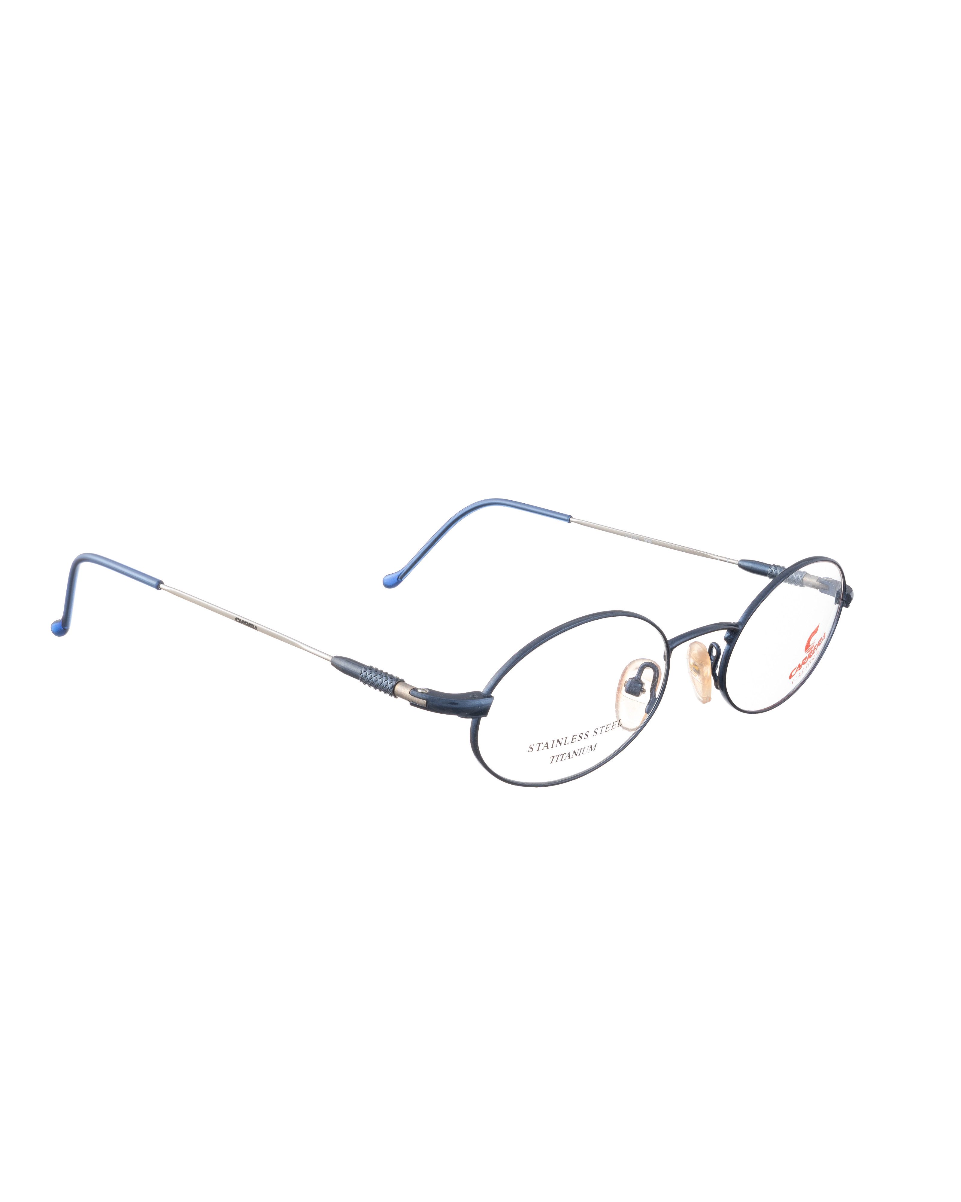 Carrera Carrera 90s Oval Retro Silver & Blue Glasses Size ONE SIZE - 1 Thumbnail