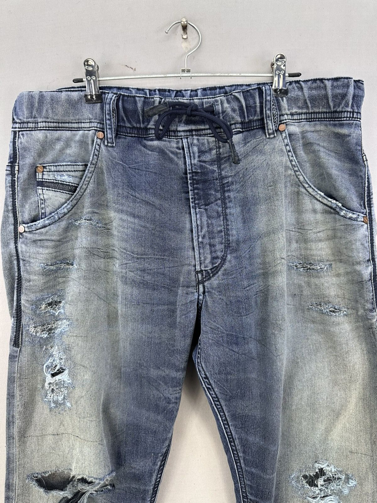 Diesel Vintage Diesel Industries Denim Division Sweatpant Size US 36 / EU 52 - 2 Thumbnail