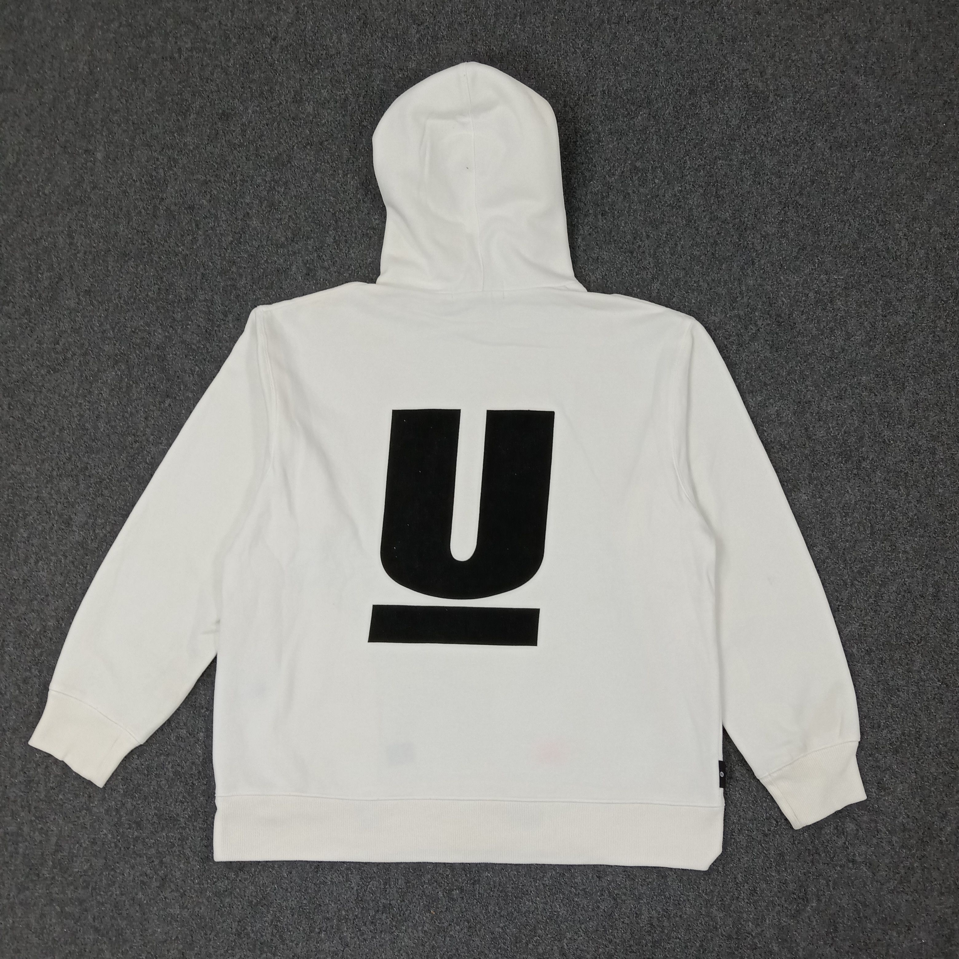 GU × Undercover × Vintage Gu x Undercover Japanese Brand Custom Logo Hoodies C218N9 Size US L / EU 52-54 / 3 - 5 Thumbnail
