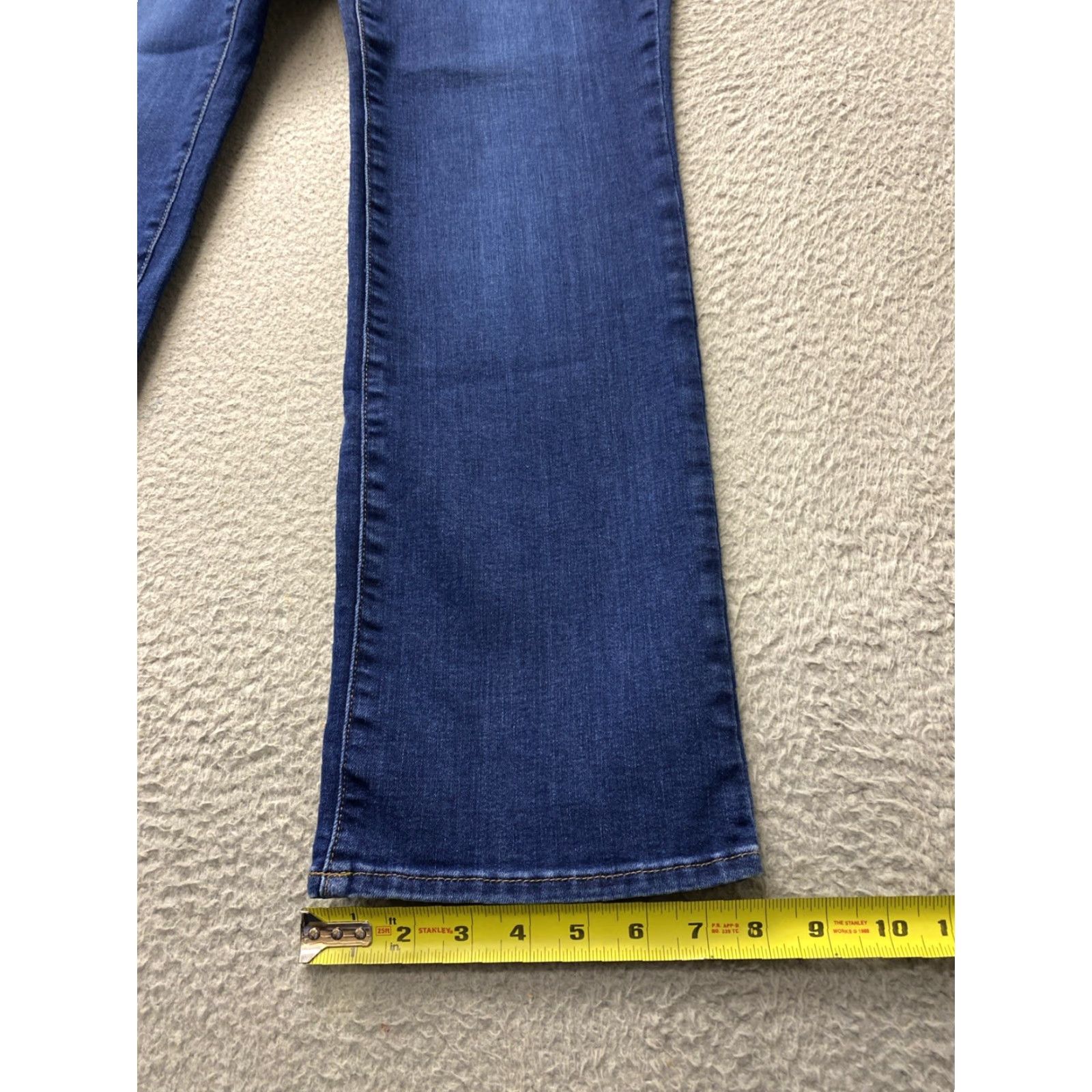 NYDJ NYDJ Jeans Women’s 12P Blue Marilyn Straight Lift Tuck Technology Stretch 159-1 NYDJ Size 34" / US 12 / IT 48 - 6 Thumbnail
