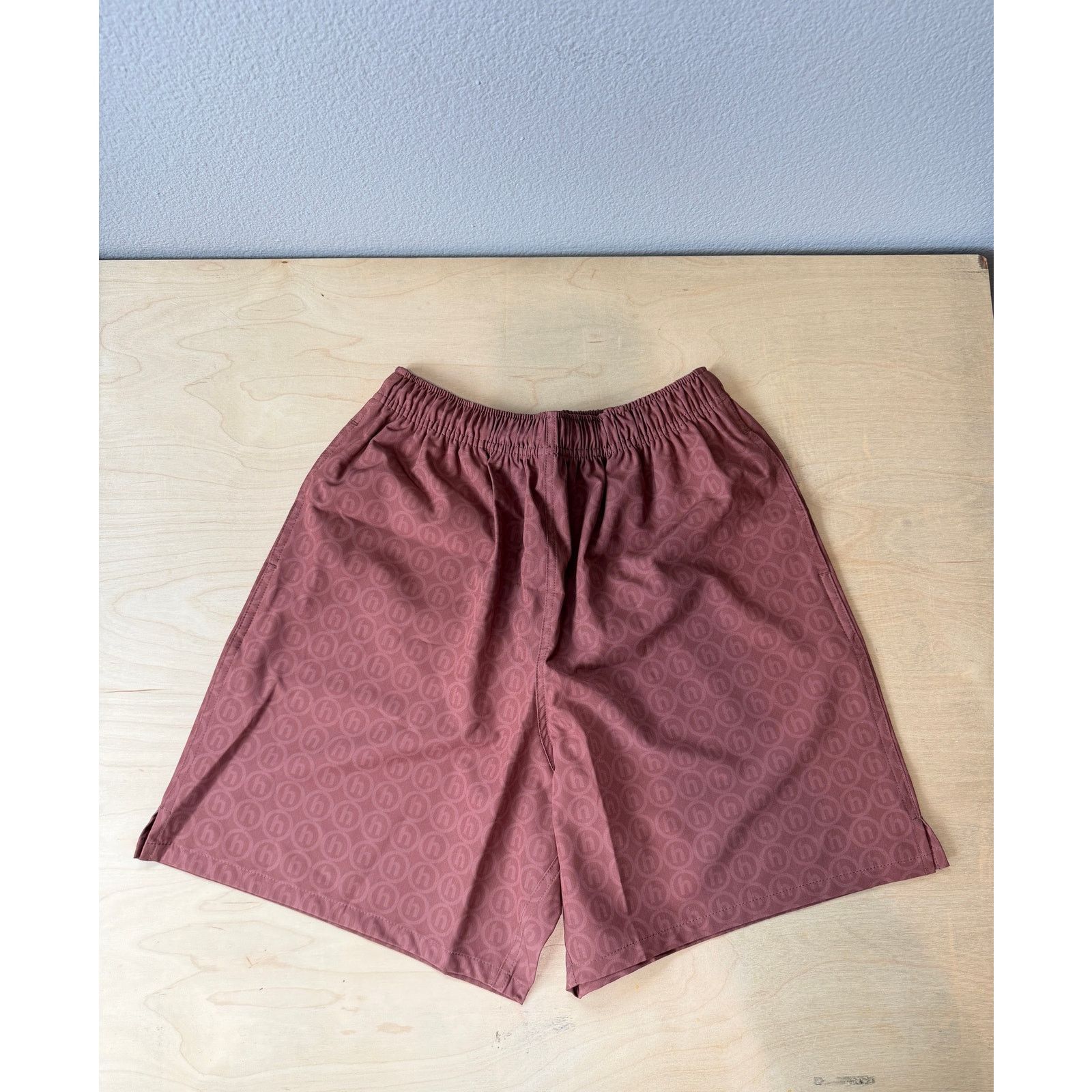 HIDDEN Hidden NY Monogram Boardshort Burnt Orange NWT Size US 30 / EU 46 - 1 Thumbnail