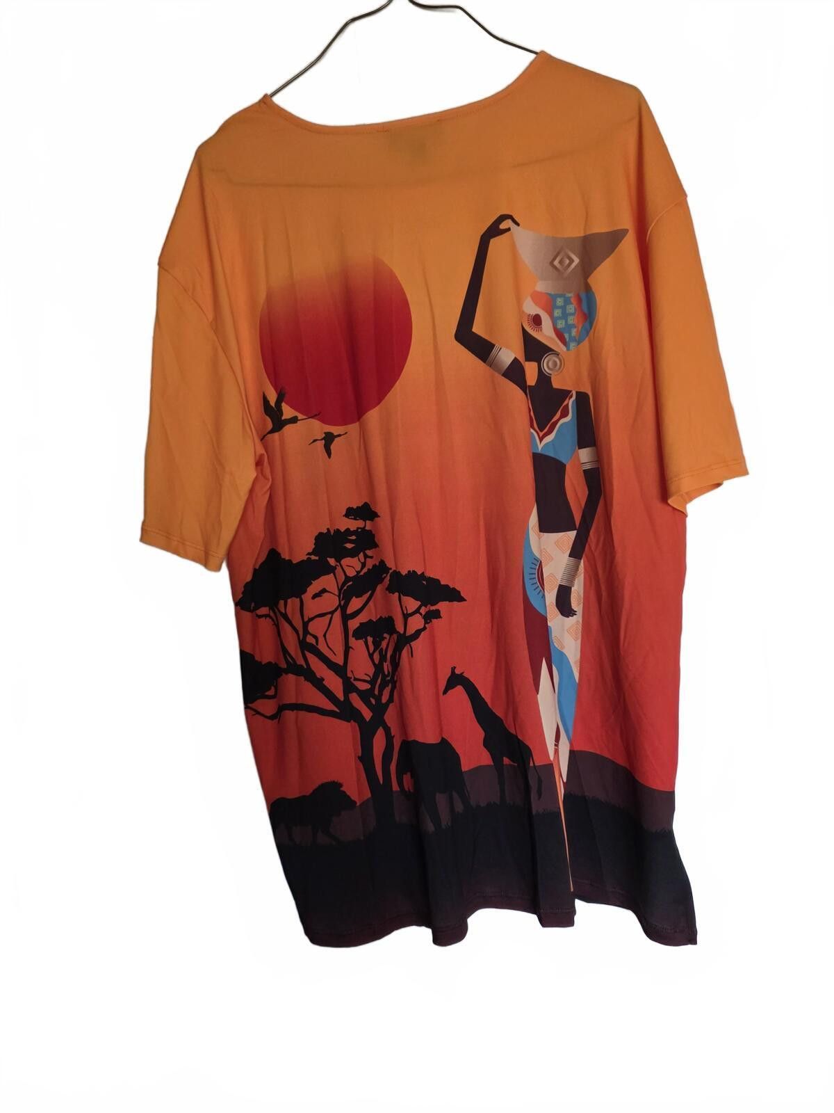 Anthony Vaccarello ANTTHONY Original African Sunset Tunic & Tote Bag Set Large Size L / US 10 / IT 46 - 3 Thumbnail