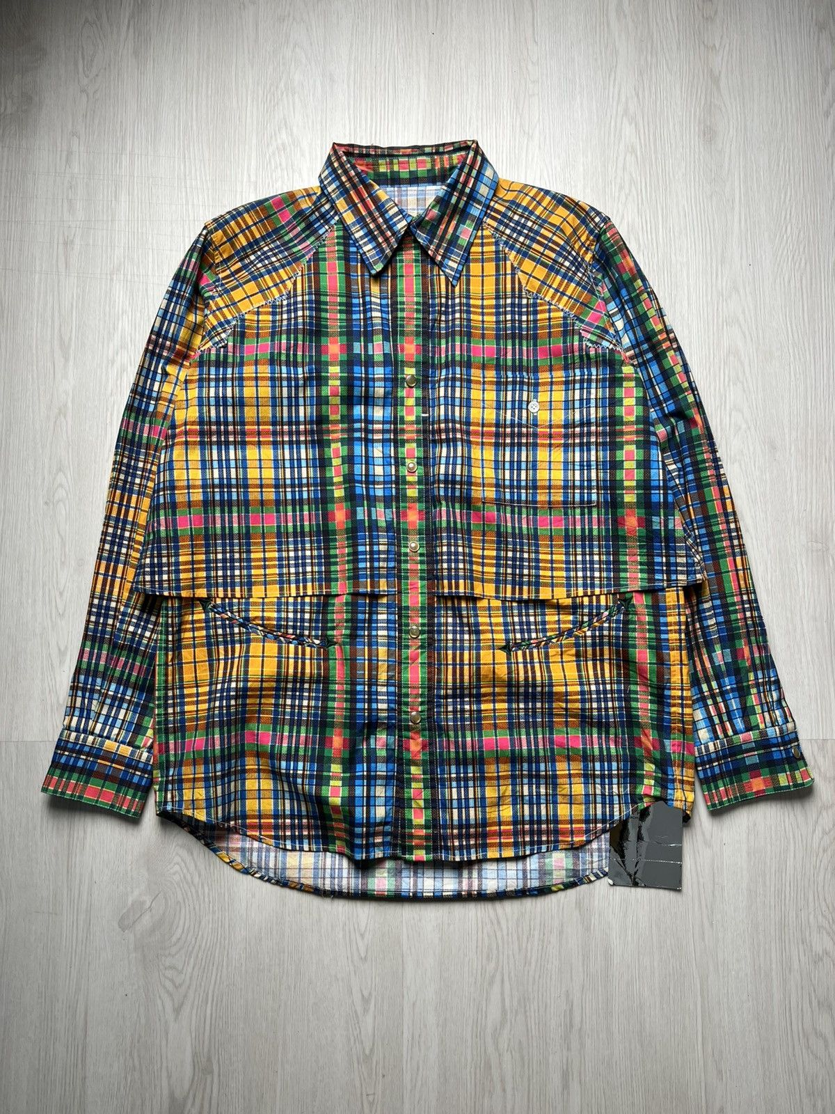 Toga Pulla Toga Pulla Broad Western Check Shirt Size US M / EU 48-50 / 2 - 1 Thumbnail