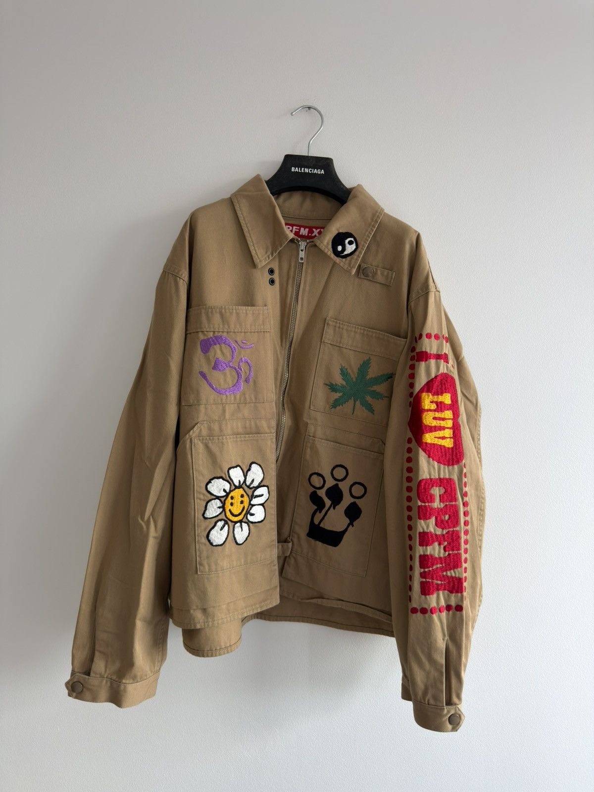 Cactus Plant Flea Market *RARE* CPFM HUMAN MADE KNOWLEDGE JACKET VEST EMBROIDERY Size US M / EU 48-50 / 2 - 1 Thumbnail