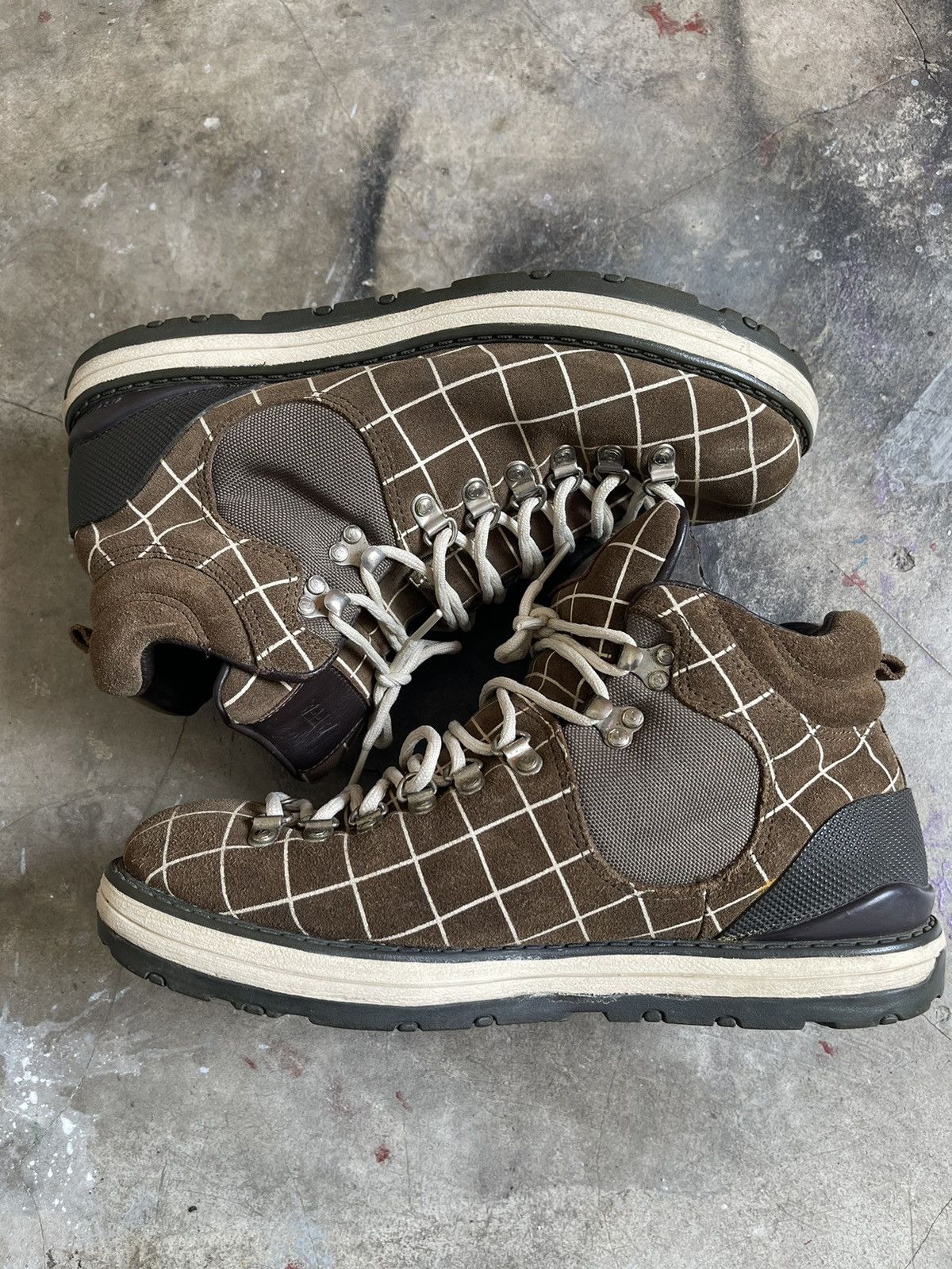 Fragment Design × Visvim Visvim AFFA Grid Serra Hiking Boots Size US 9 / EU 42 - 8 Thumbnail