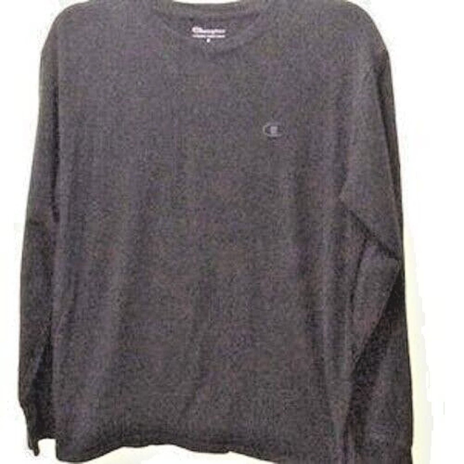 Champion Champion Men’s Athletic Shirt Long Sleeves Black Cotton Sz M Size US M / EU 48-50 / 2 - 6 Thumbnail