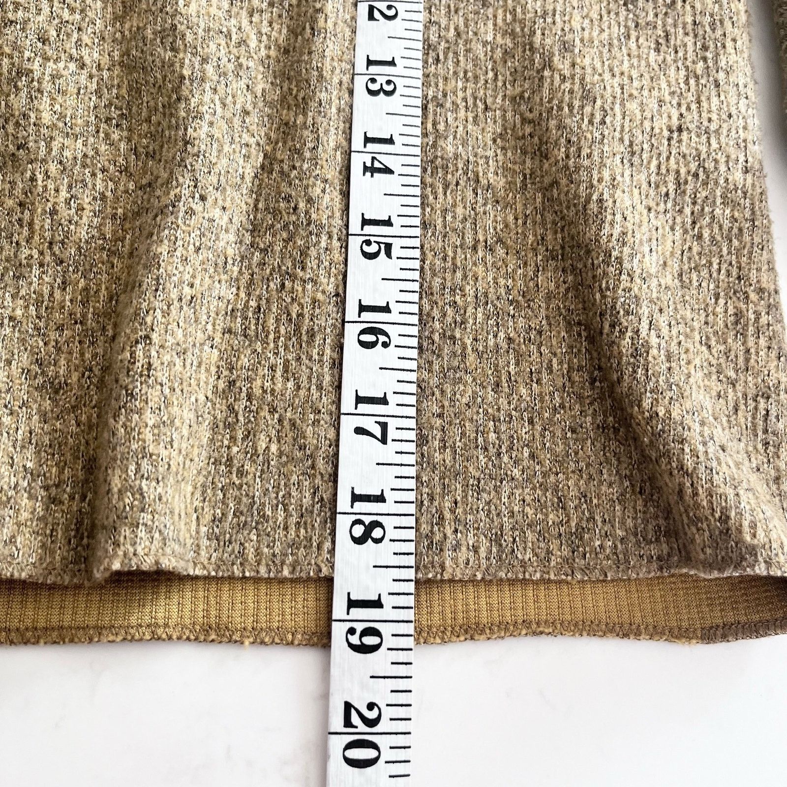 Zara Zara mustard yellow mock neck shoulder padded sweater size S Size S / US 4 / IT 40 - 6 Thumbnail