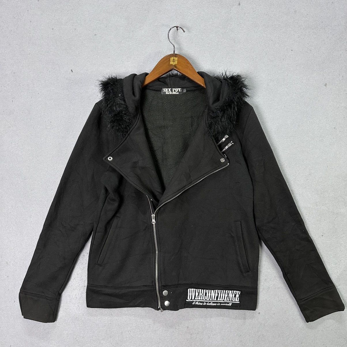 Sex Pot ReVeNGe Vintage Sex Pot Revenge Fur Hood Jacket Punk Size US L / EU 52-54 / 3 - 5 Thumbnail