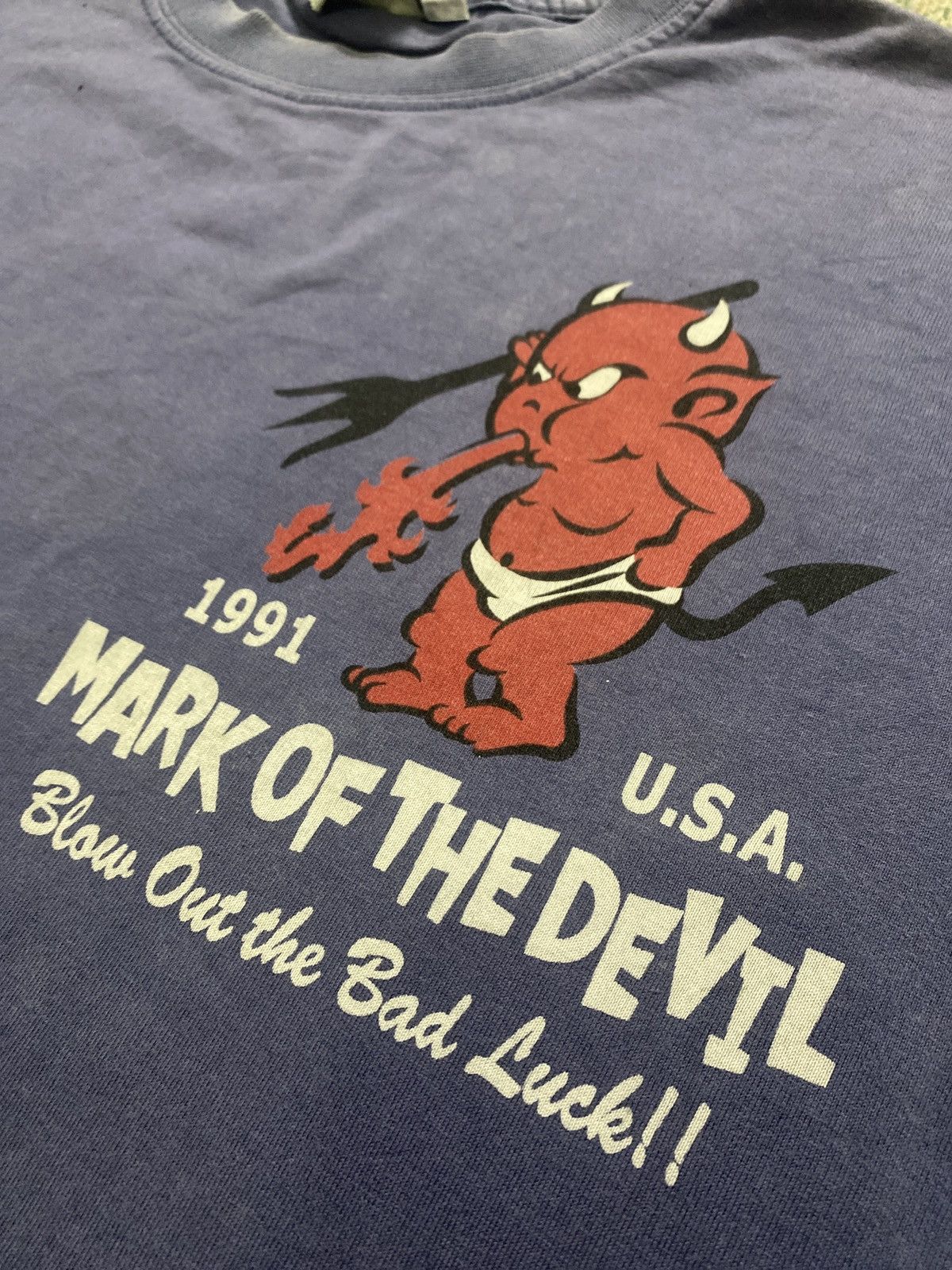 Vintage Vintage Tedman’s Lucky Devil Mark of the Devil 1991 T-Shirt Size US S / EU 44-46 / 1 - 3 Thumbnail